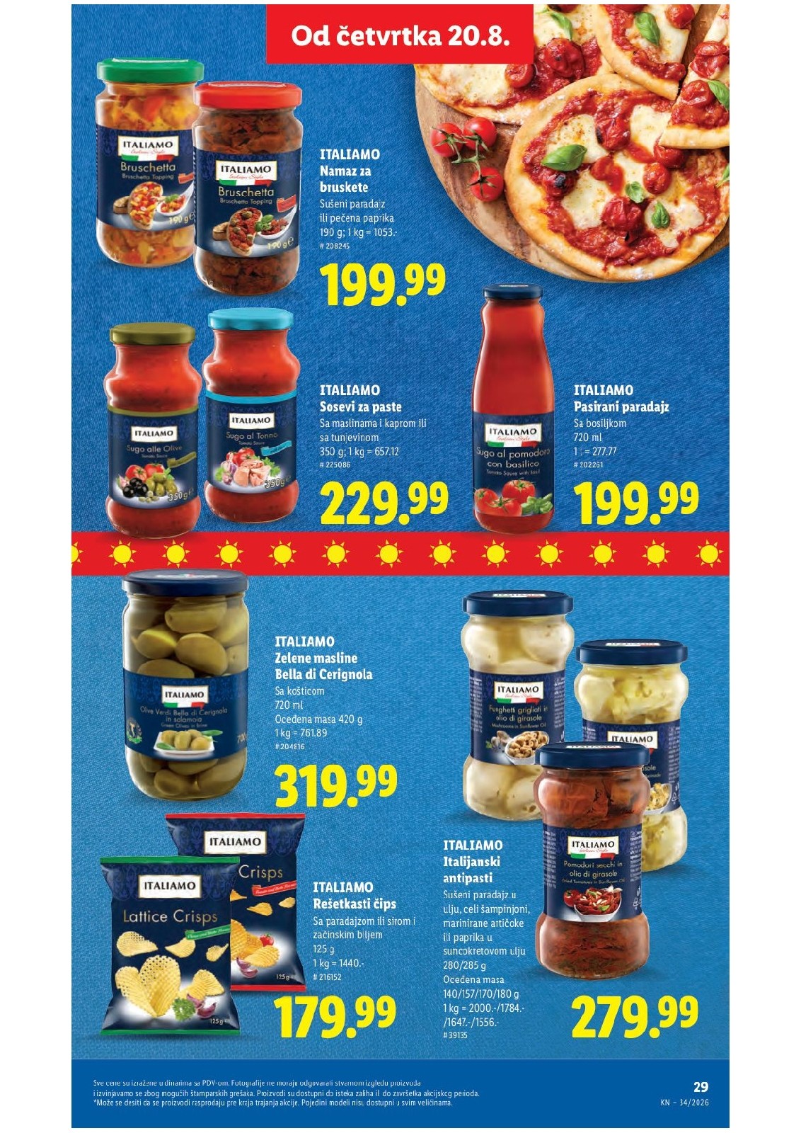 Lidl katalog akcija strana 59 – važi od 20.8. do 26.8.2026.