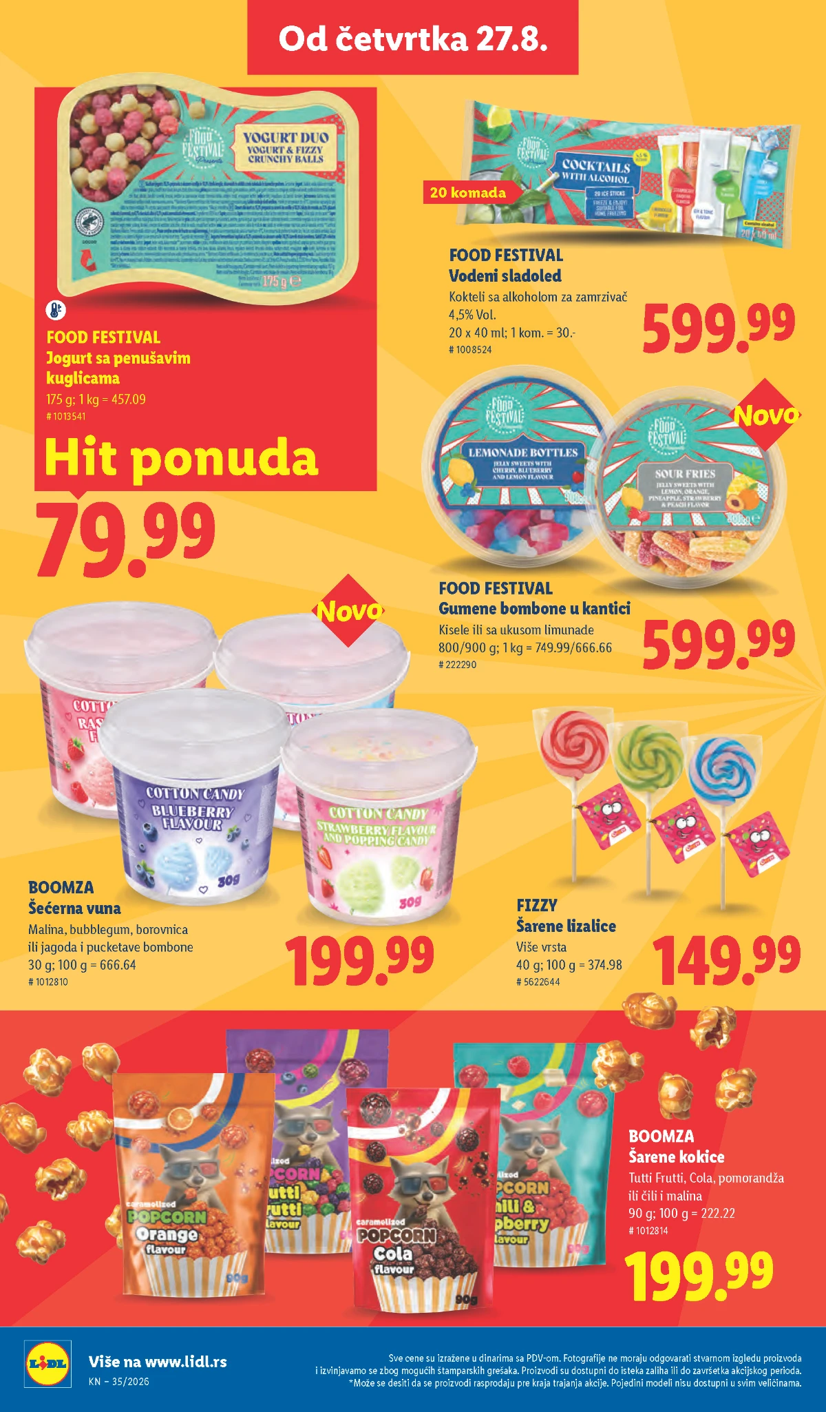 Lidl katalog akcija strana 62 – važi od 31.8. do 2.9.2026.