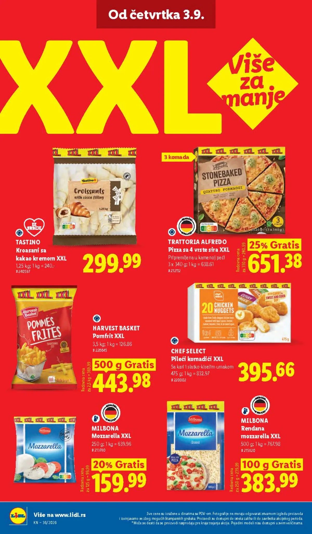 Lidl katalog akcija strana 62 – važi od 3.9. do 9.9.2026.