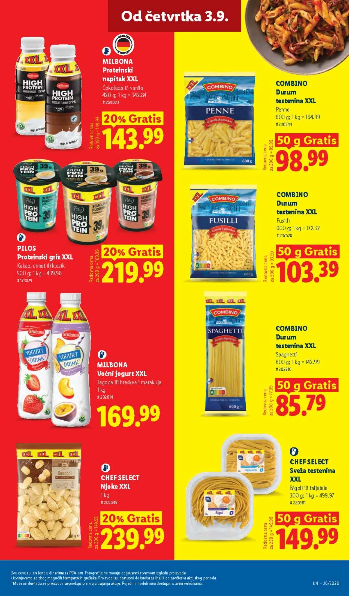 Lidl katalog akcija strana 63 – važi od 3.9. do 9.9.2026.