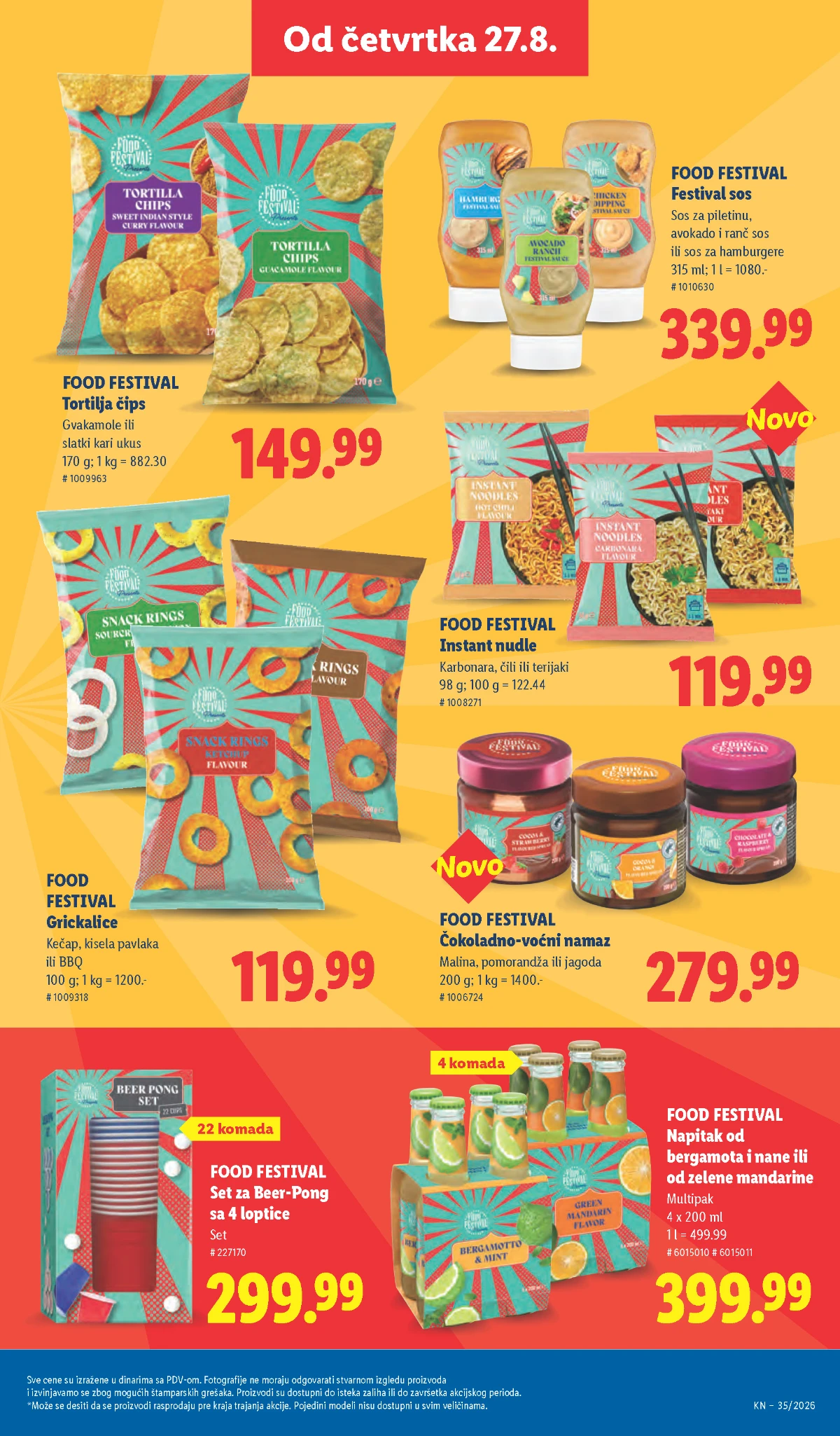 Lidl katalog akcija strana 63 – važi od 27.8. do 2.9.2026.