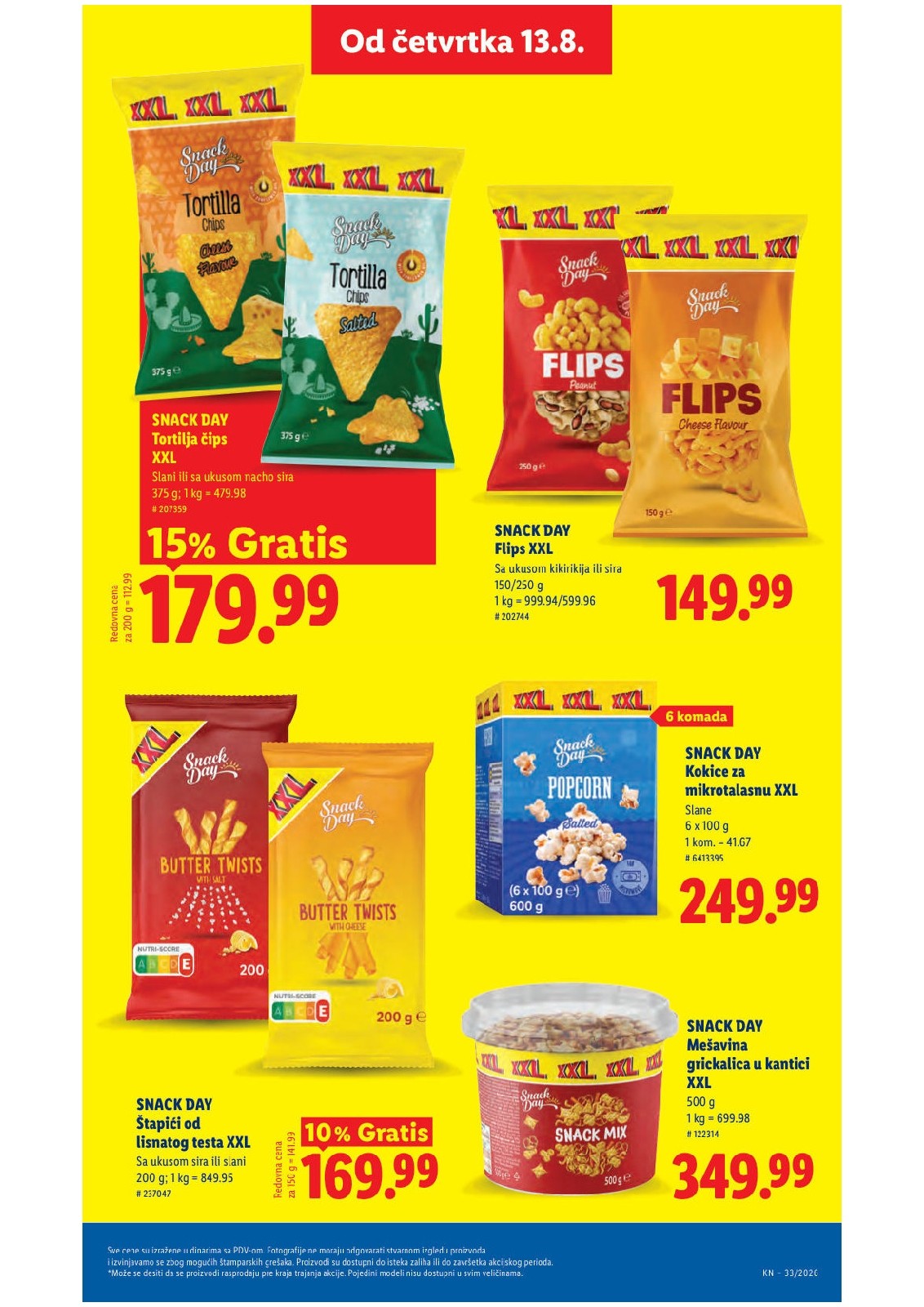 Lidl katalog akcija strana 65 – važi od 13.8. do 16.8.2026.