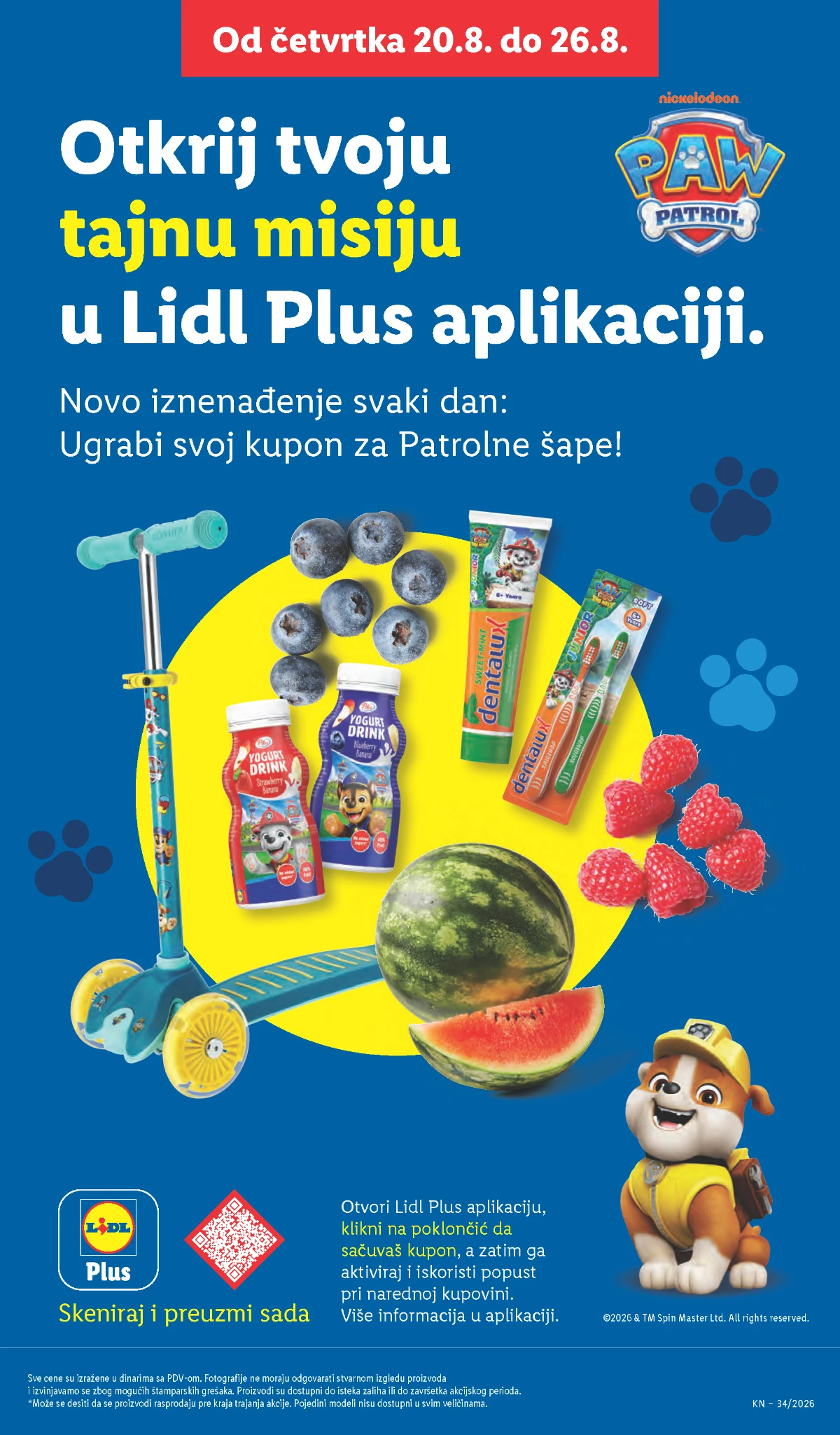 Lidl katalog akcija strana 67 – važi od 20.8. do 26.8.2026.
