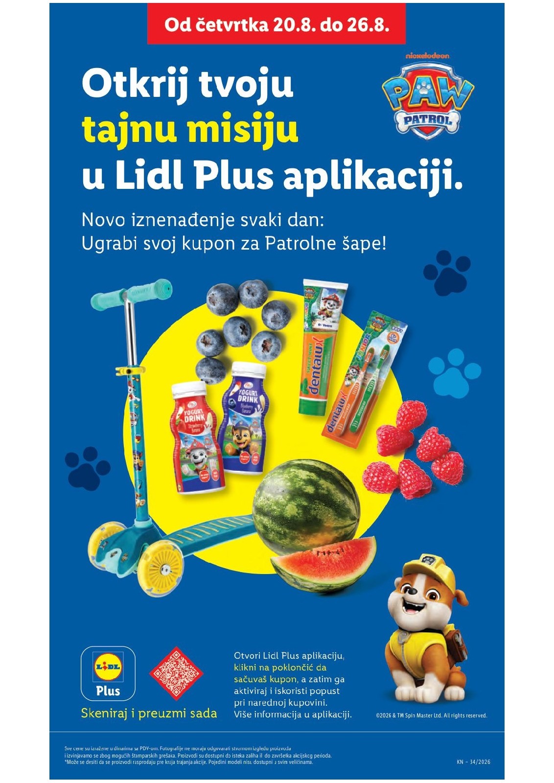Lidl katalog akcija strana 67 – važi od 20.8. do 26.8.2026.