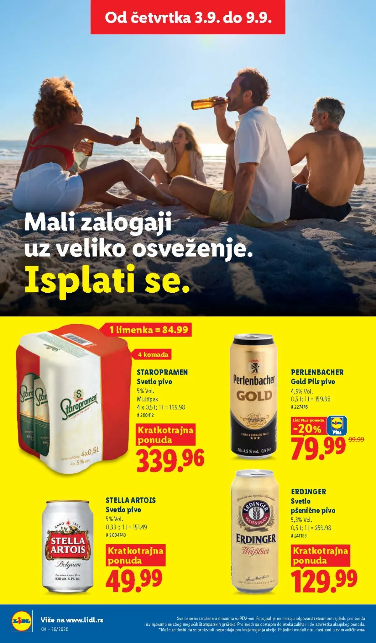 Lidl katalog akcija strana 68 – važi od 3.9. do 9.9.2026.