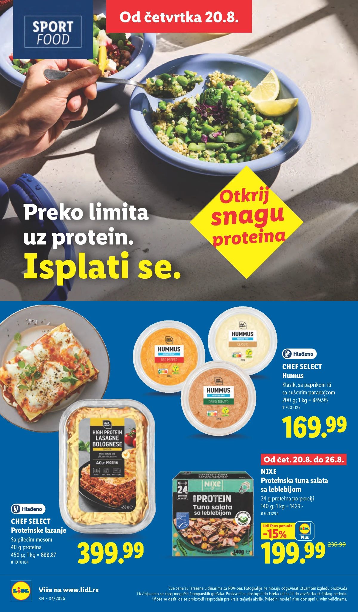 Lidl katalog akcija strana 68 – važi od 20.8. do 26.8.2026.