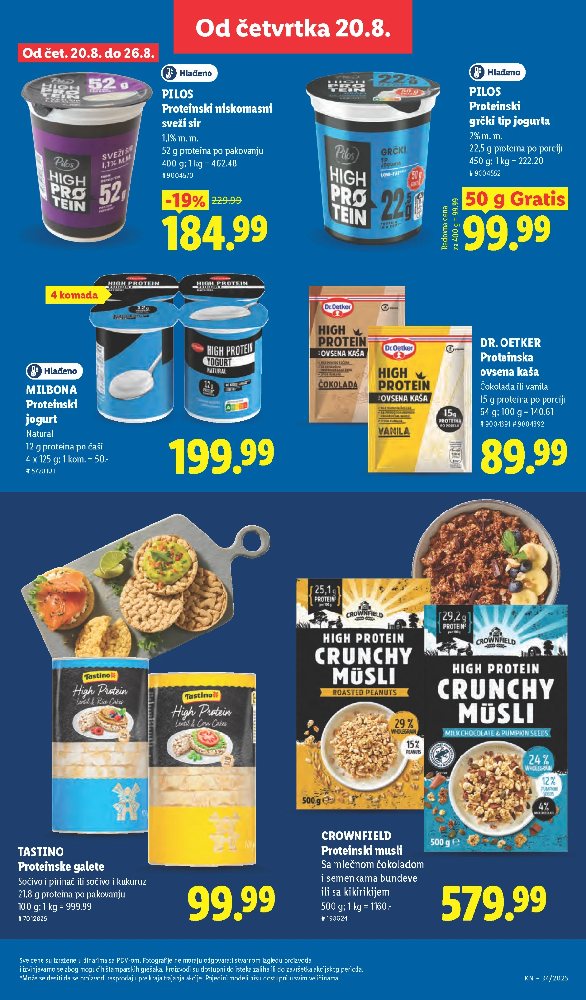 Lidl katalog akcija strana 69 – važi od 20.8. do 26.8.2026.