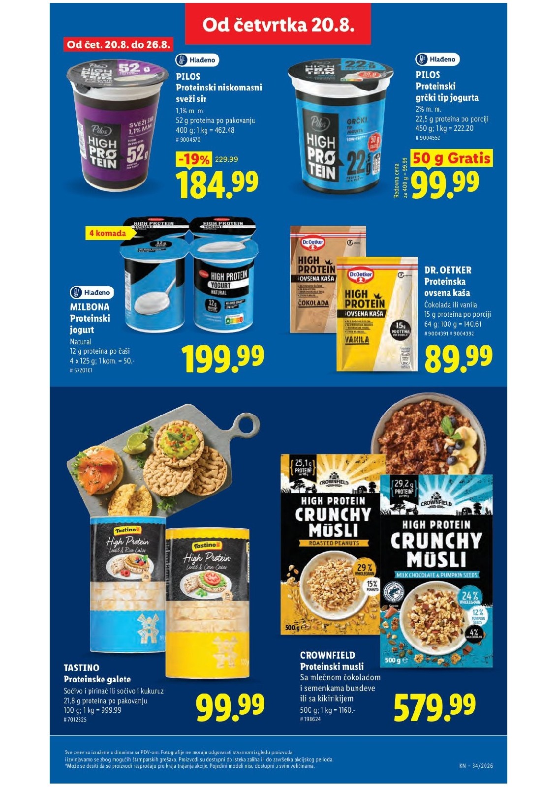Lidl katalog akcija strana 69 – važi od 20.8. do 26.8.2026.