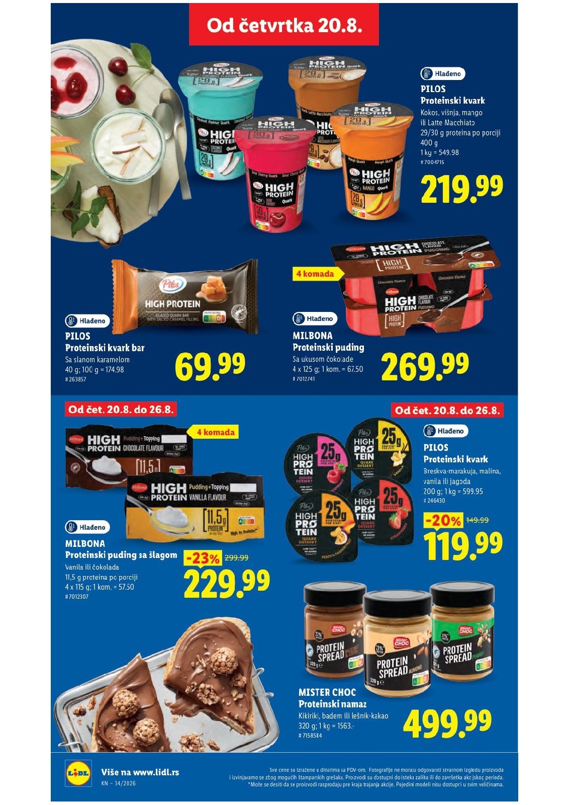 Lidl katalog akcija strana 70 – važi od 20.8. do 26.8.2026.