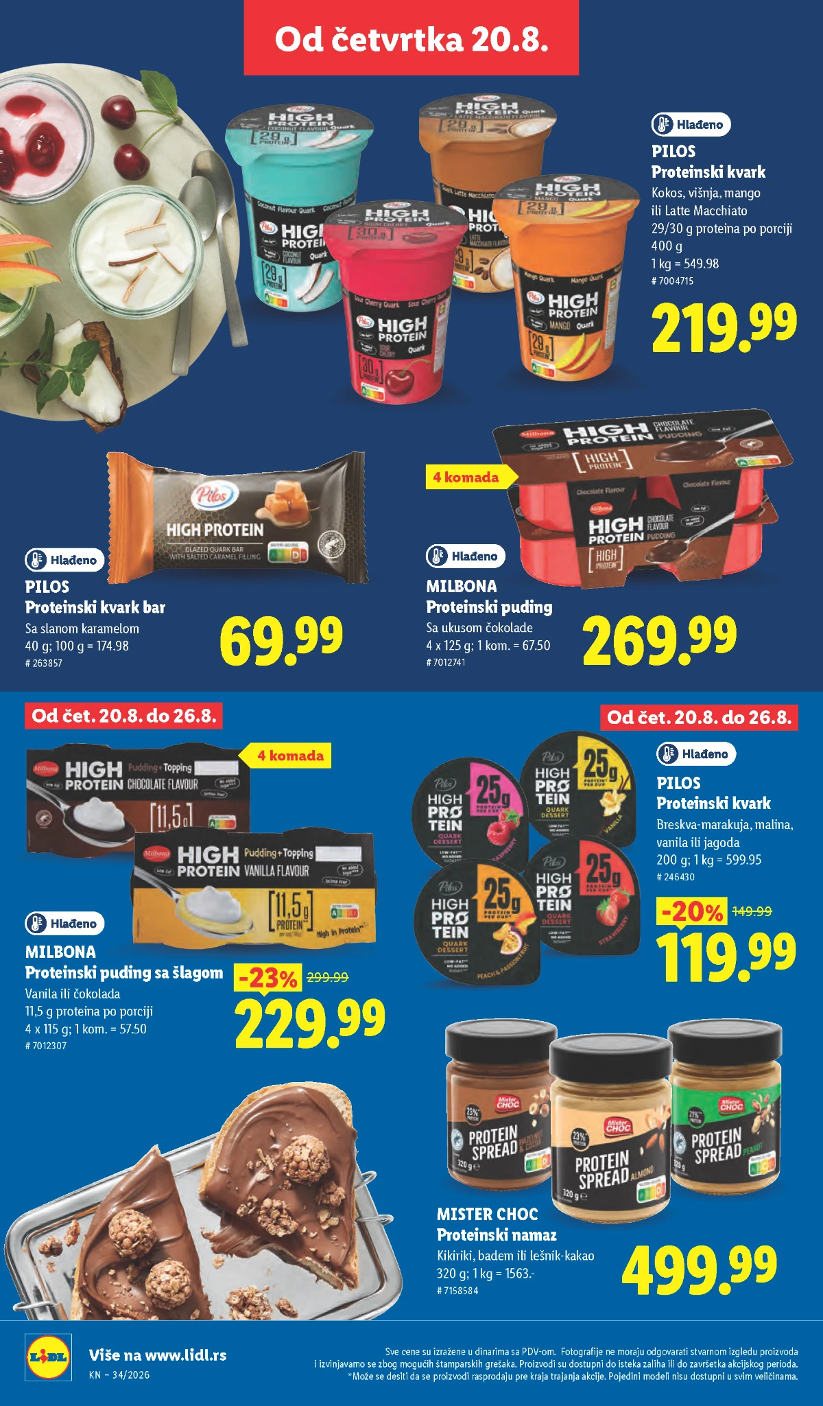 Lidl katalog akcija strana 70 – važi od 20.8. do 26.8.2026.