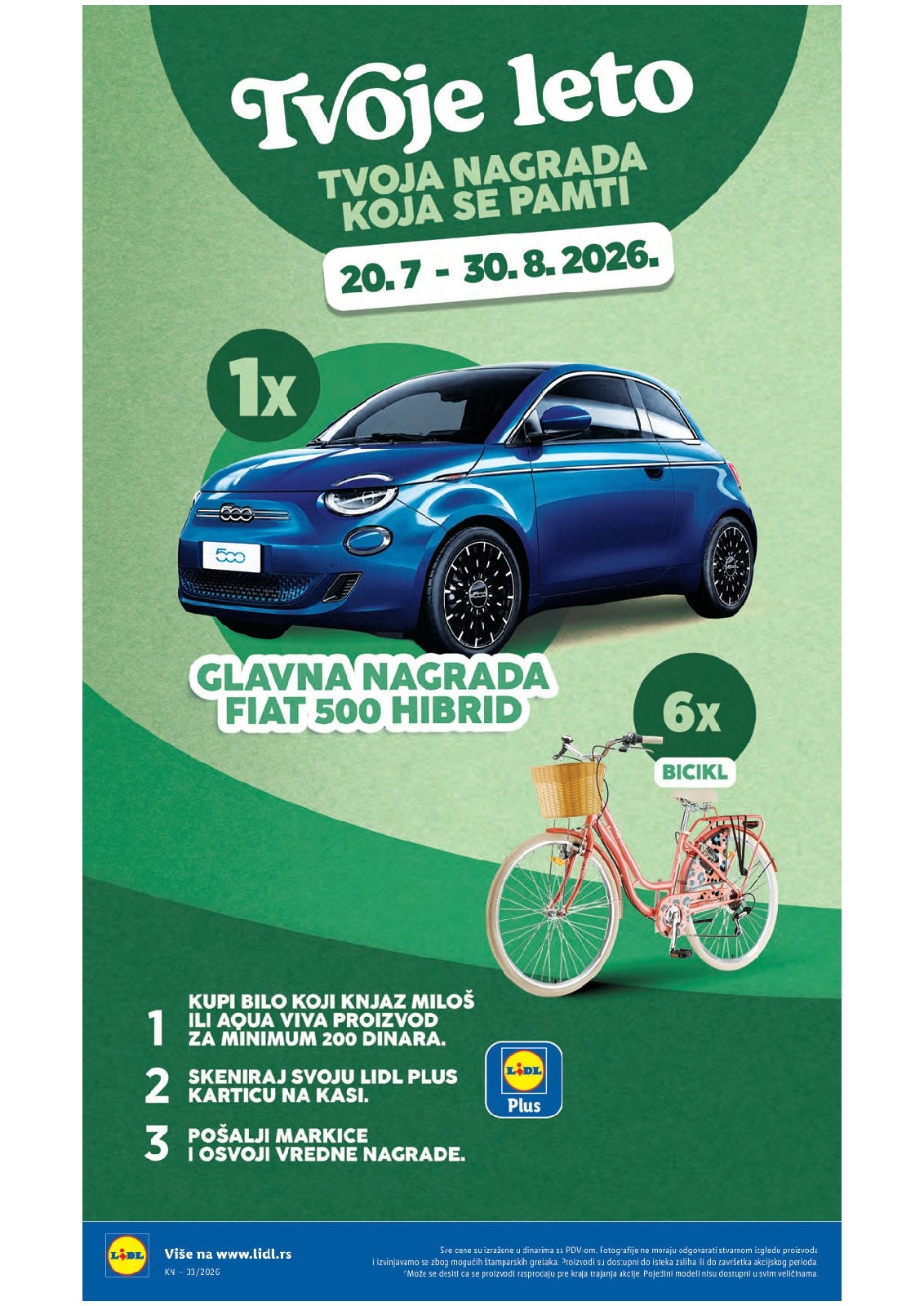 Lidl katalog akcija strana 72 – važi od 13.8. do 16.8.2026.
