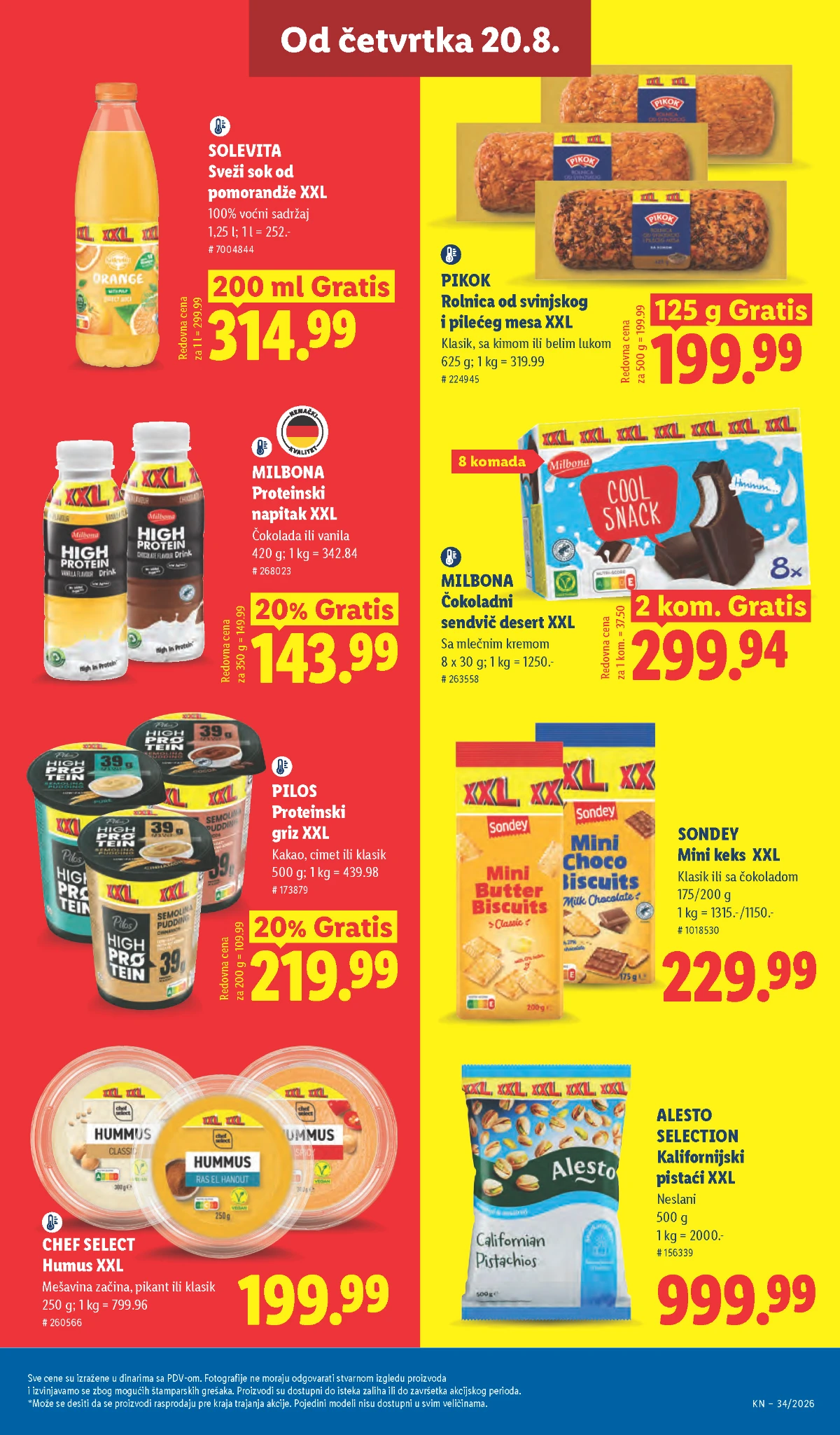 Lidl katalog akcija strana 73 – važi od 20.8. do 26.8.2026.