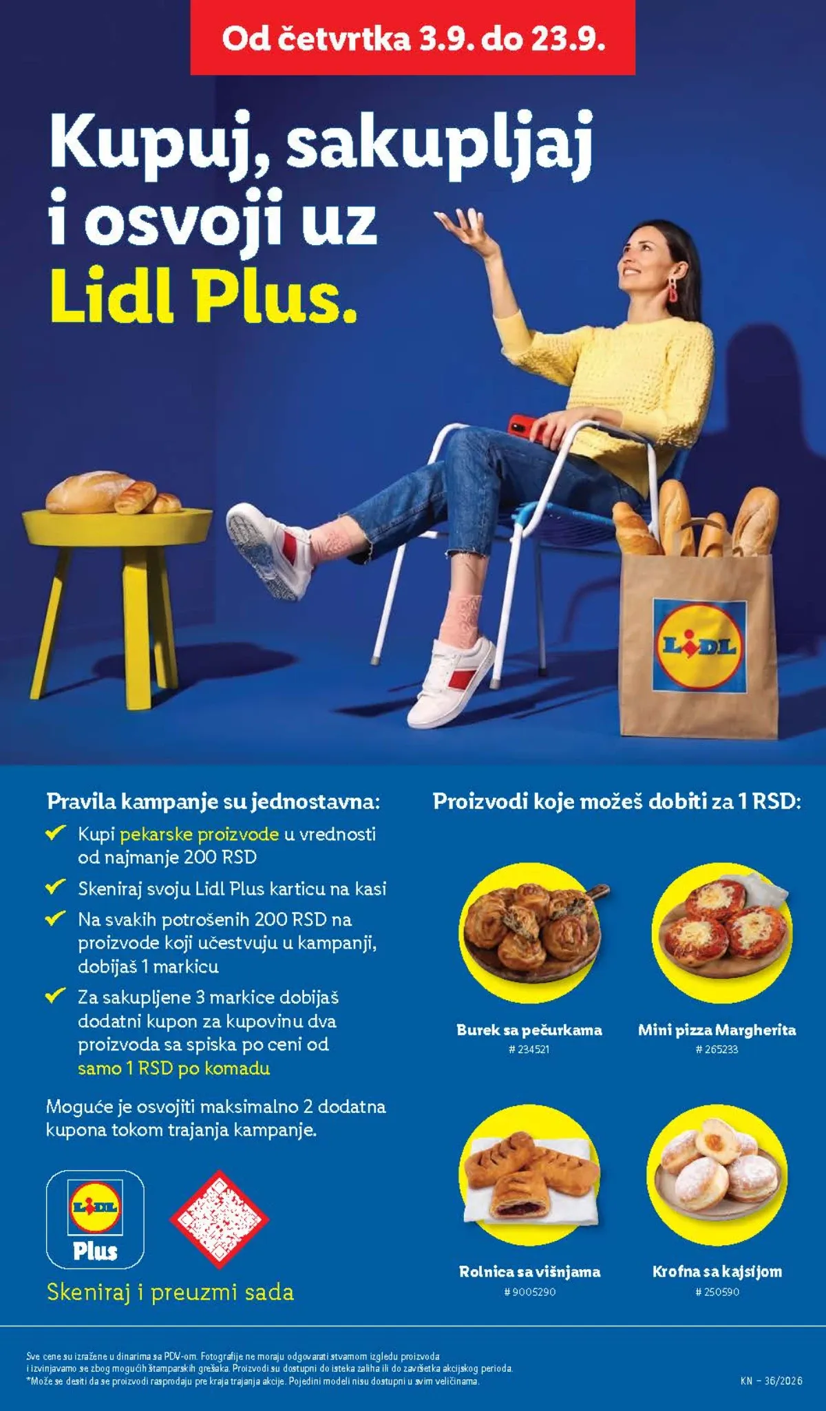 Lidl katalog akcija strana 73 – važi od 3.9. do 9.9.2026.
