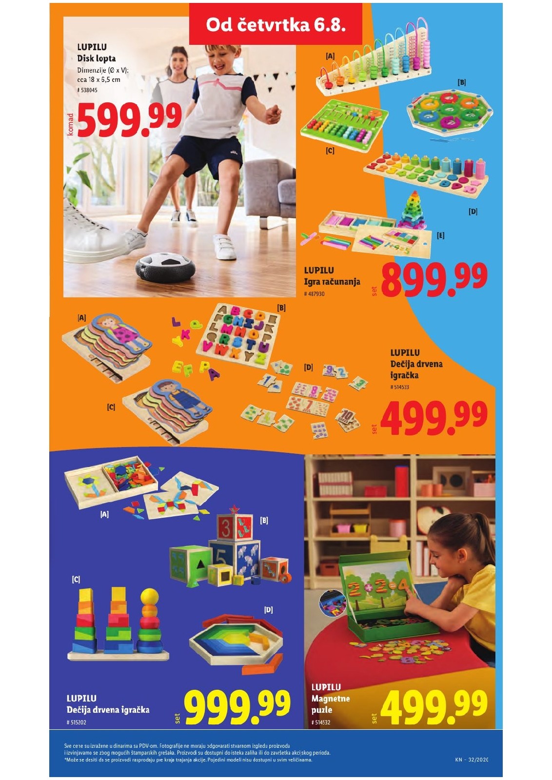 Lidl katalog akcija strana 73 – važi od 6.8. do 12.8.2026.