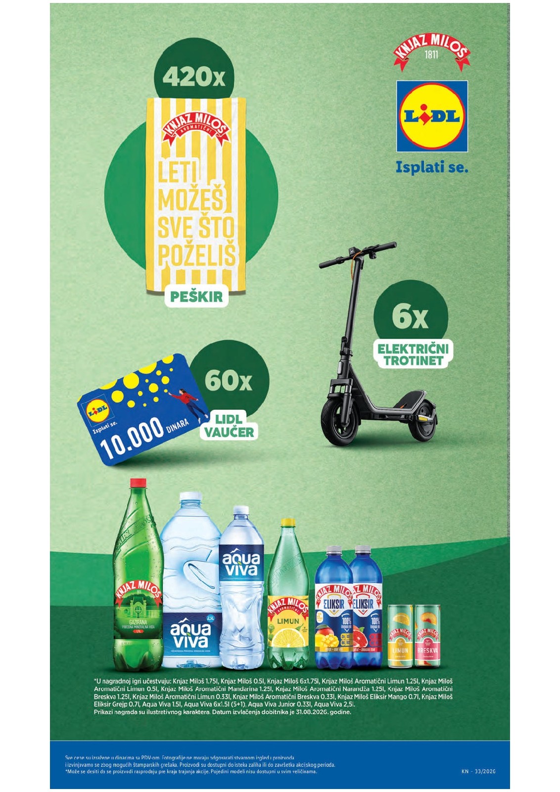 Lidl katalog akcija strana 73 – važi od 13.8. do 16.8.2026.