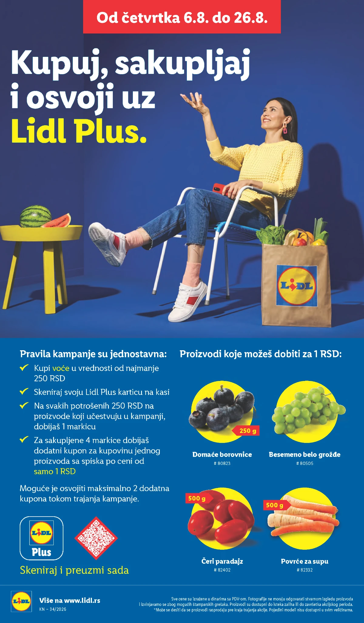 Lidl katalog akcija strana 74 – važi od 20.8. do 26.8.2026.