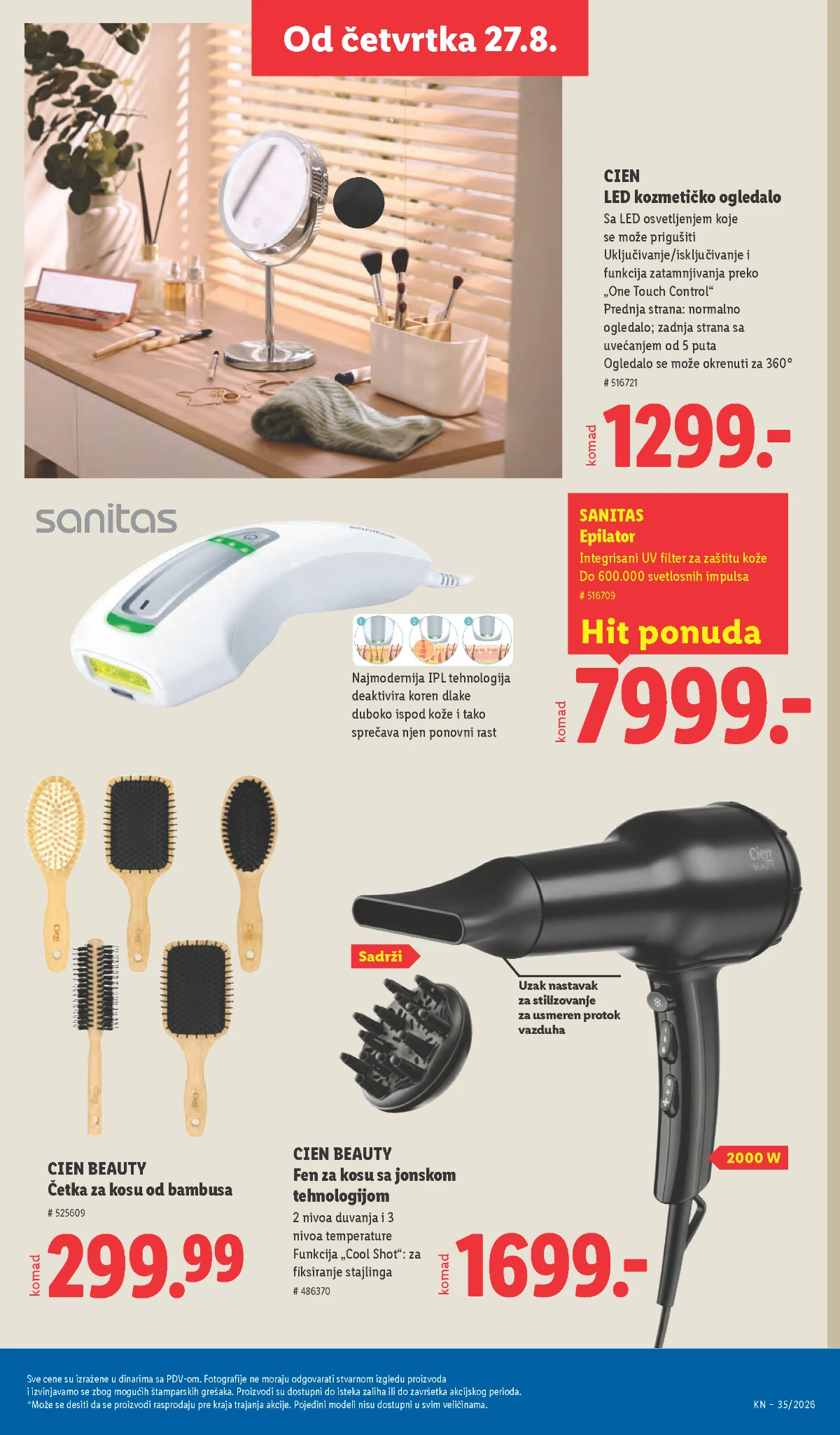 Lidl katalog akcija strana 75 – važi od 31.8. do 2.9.2026.
