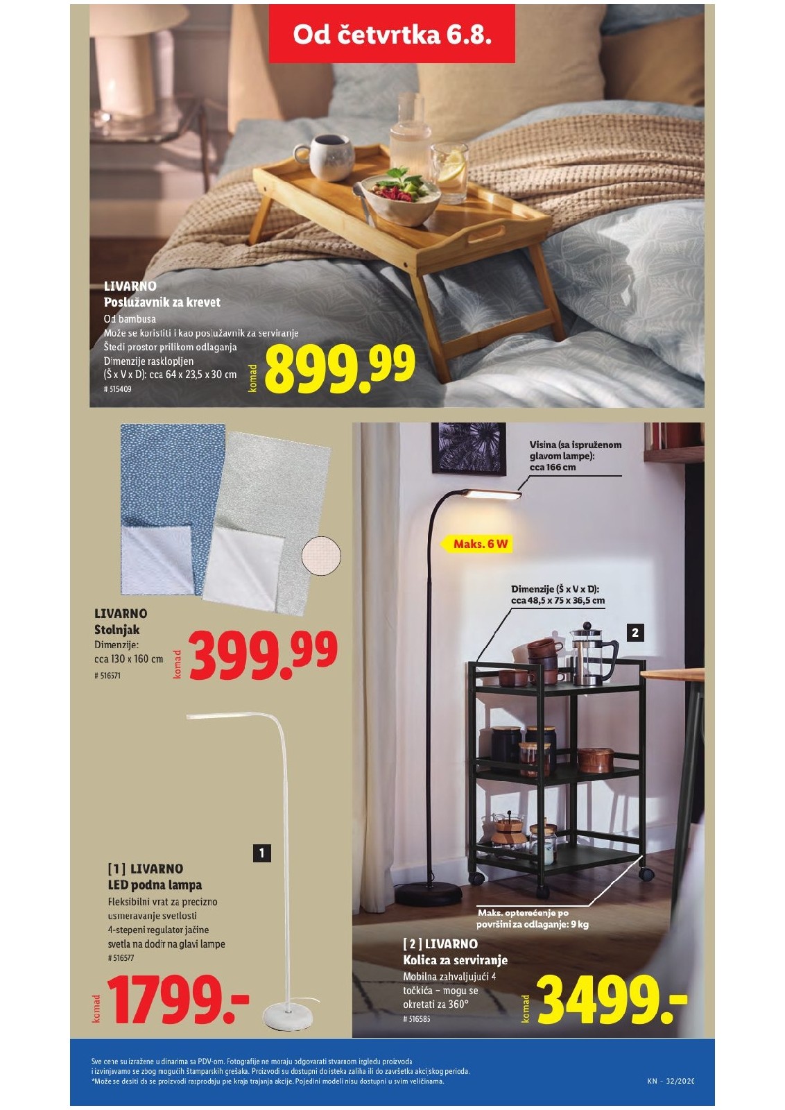 Lidl katalog akcija strana 75 – važi od 6.8. do 12.8.2026.