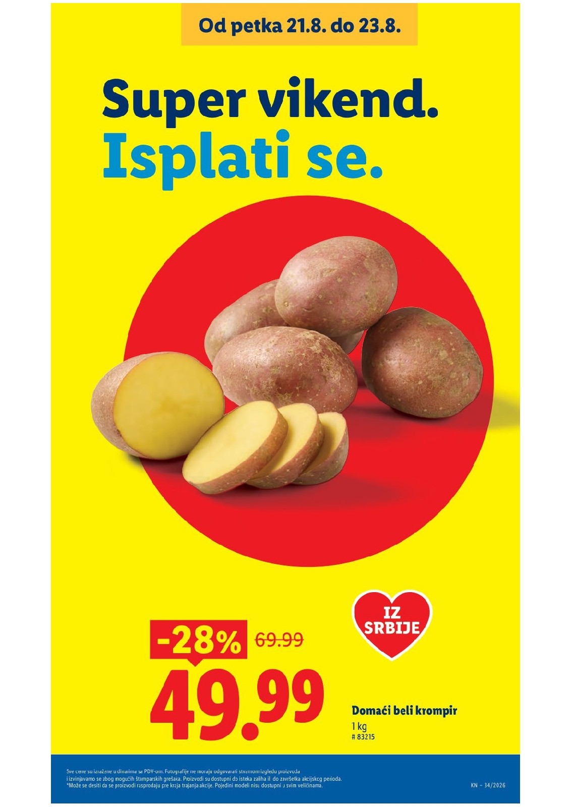 Lidl katalog akcija strana 75 – važi od 20.8. do 26.8.2026.