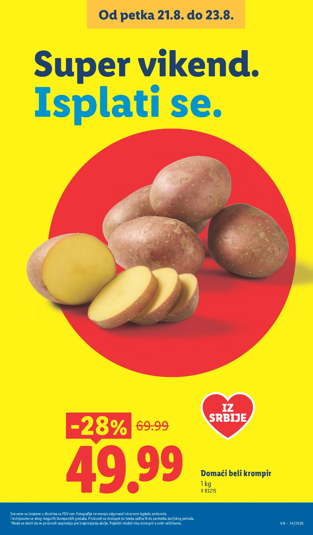Lidl katalog akcija strana 75 – važi od 20.8. do 26.8.2026.