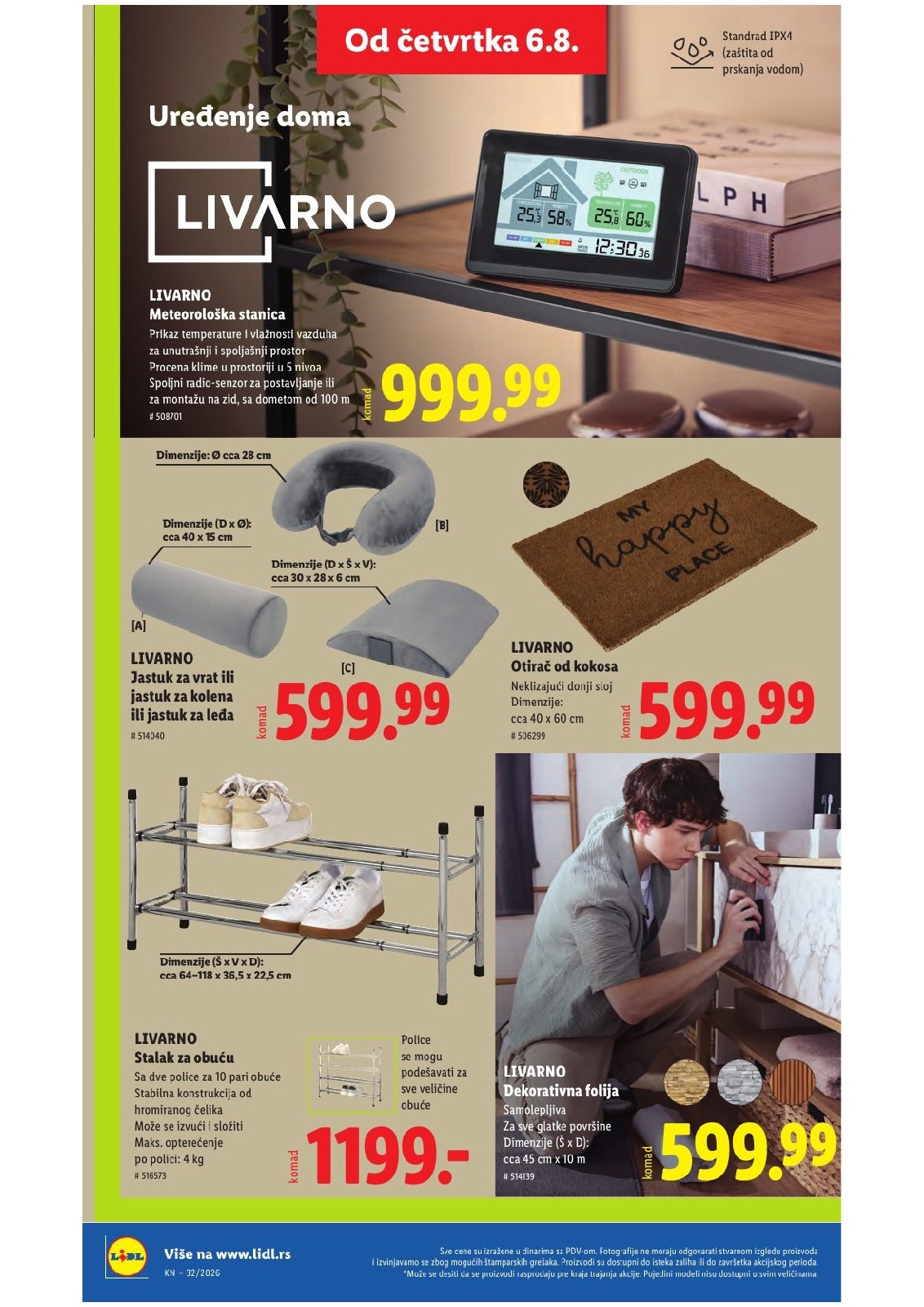 Lidl katalog akcija strana 76 – važi od 6.8. do 12.8.2026.