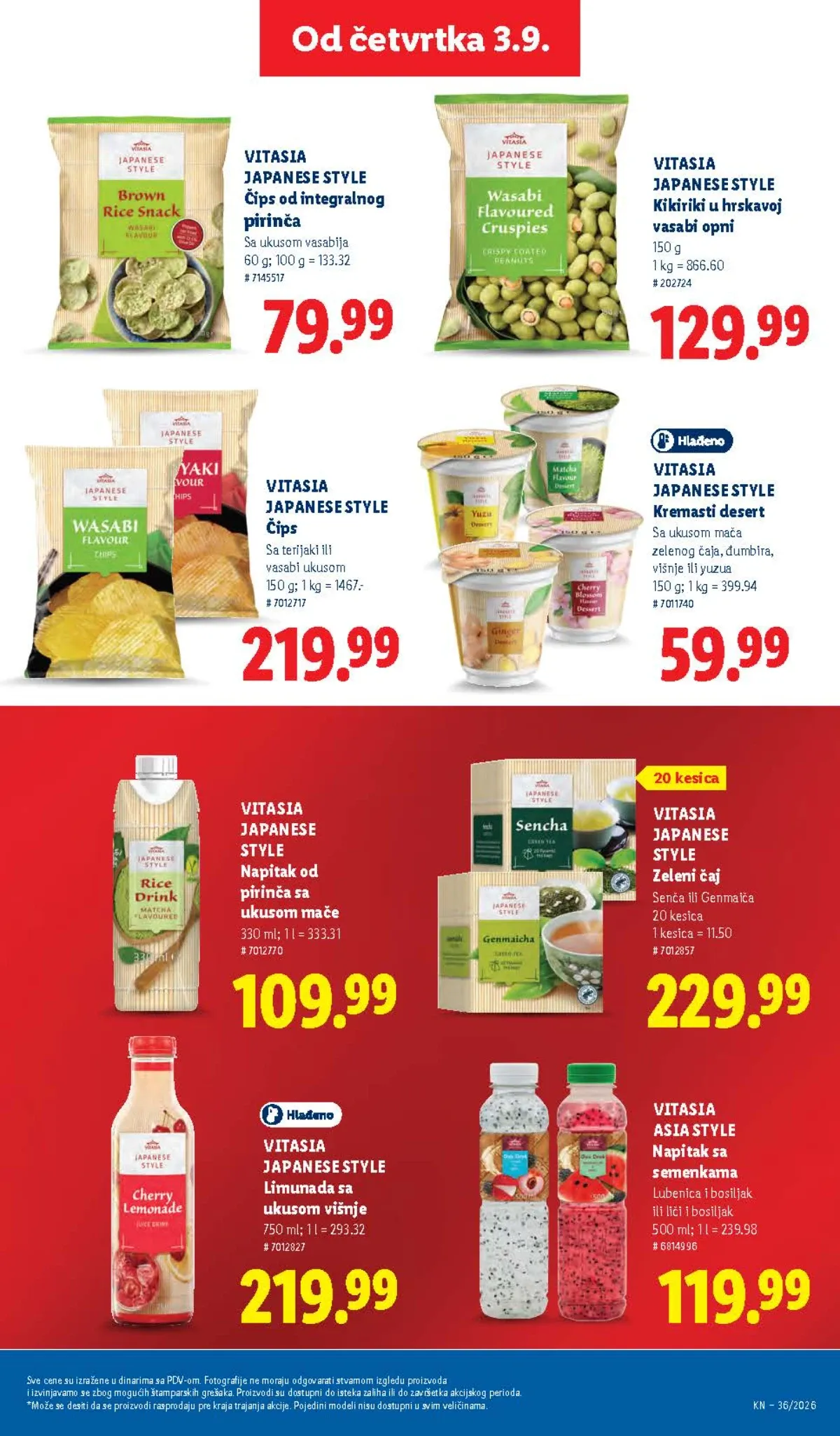 Lidl katalog akcija strana 77 – važi od 3.9. do 9.9.2026.