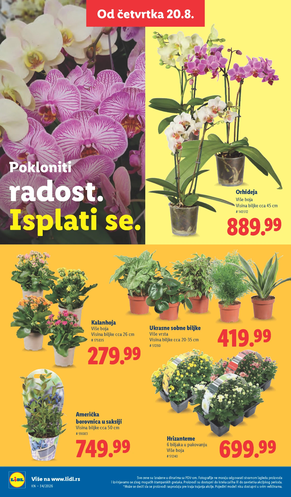 Lidl katalog akcija strana 78 – važi od 20.8. do 26.8.2026.