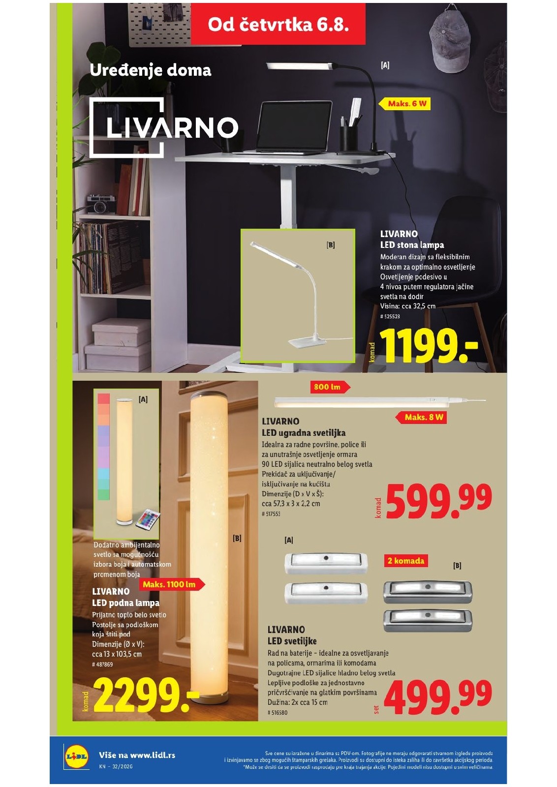 Lidl katalog akcija strana 78 – važi od 6.8. do 12.8.2026.