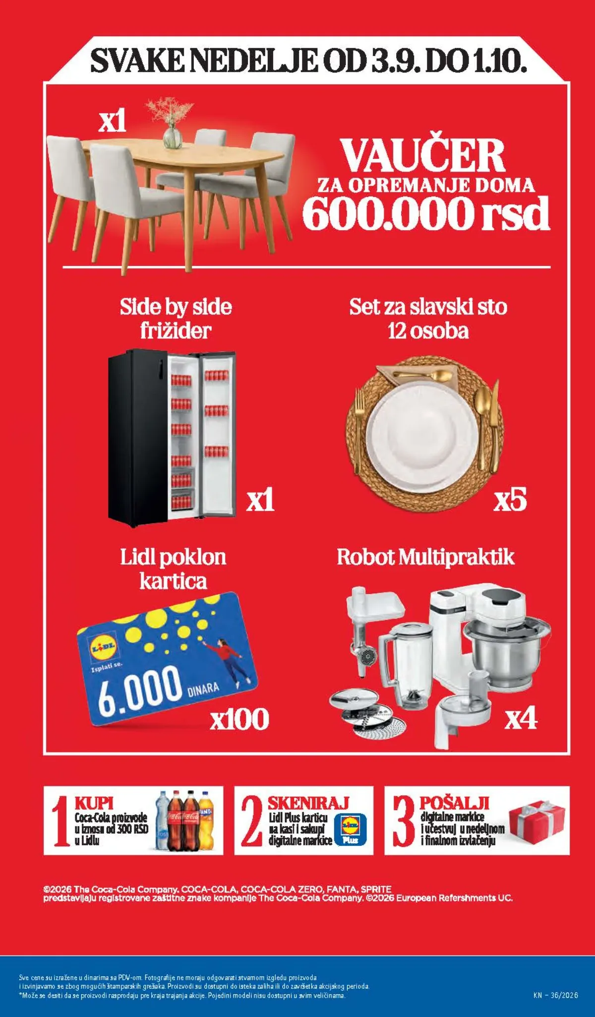 Lidl katalog akcija strana 81 – važi od 3.9. do 9.9.2026.