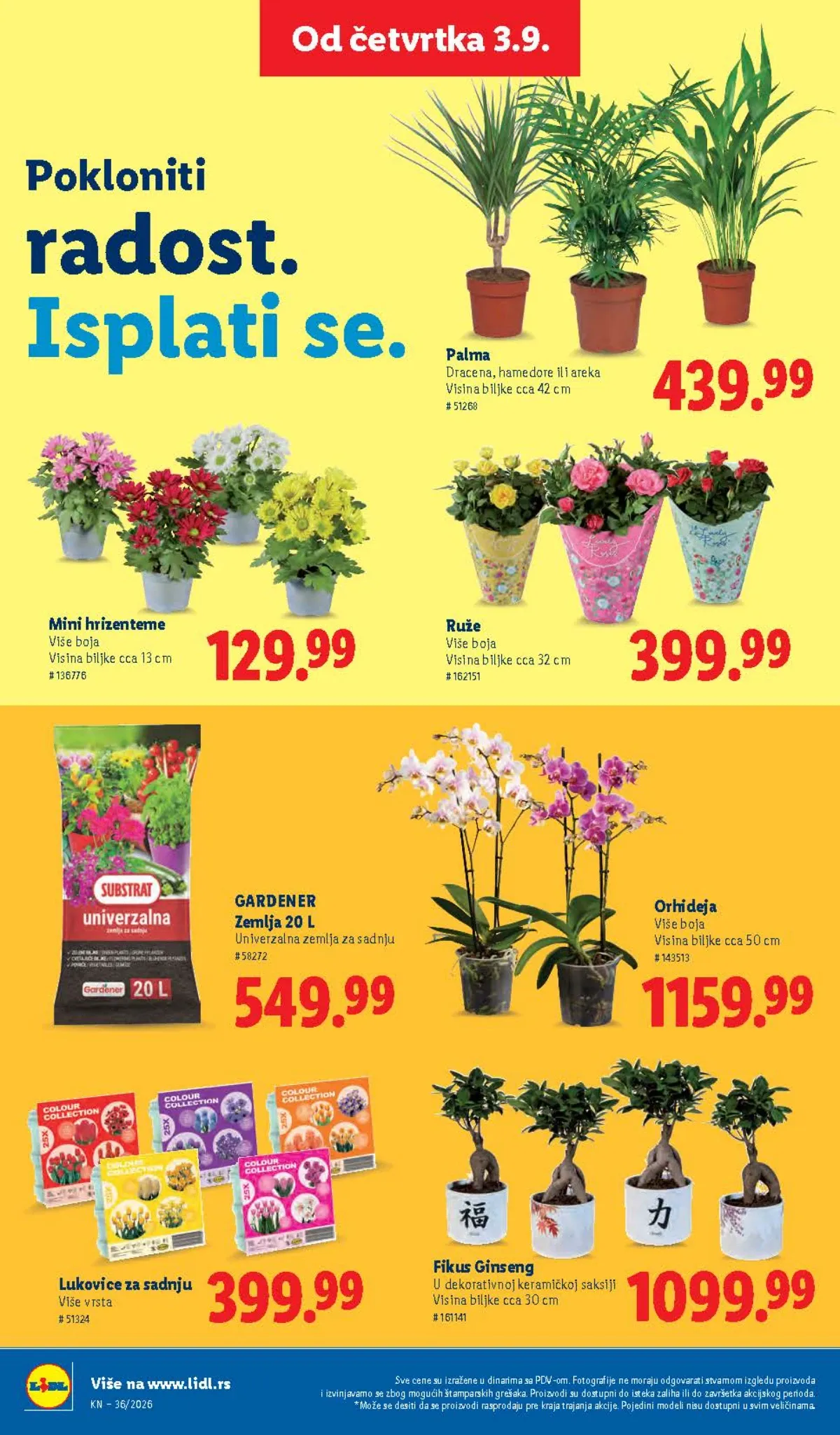 Lidl katalog akcija strana 82 – važi od 3.9. do 9.9.2026.