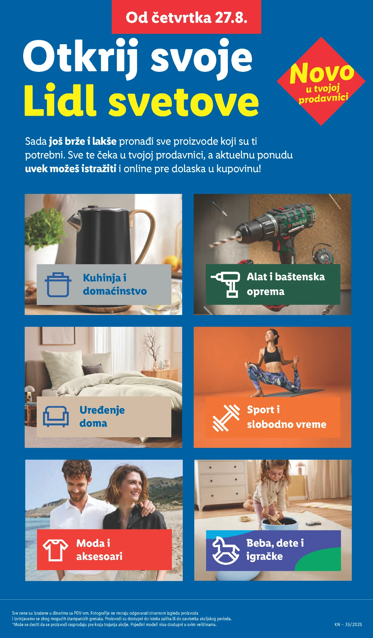 Lidl katalog akcija strana 83 – važi od 31.8. do 2.9.2026.