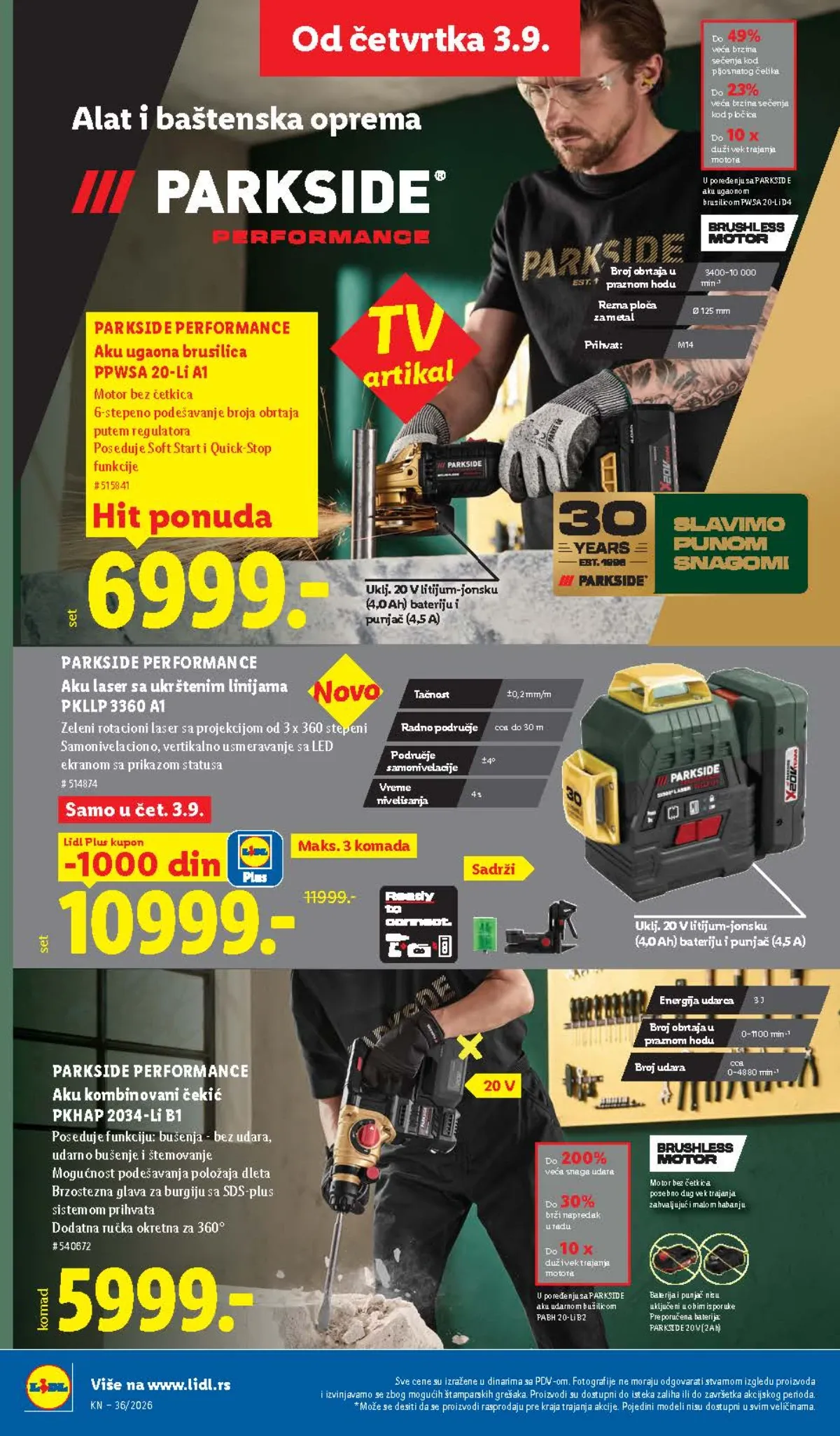 Lidl katalog akcija strana 88 – važi od 3.9. do 9.9.2026.