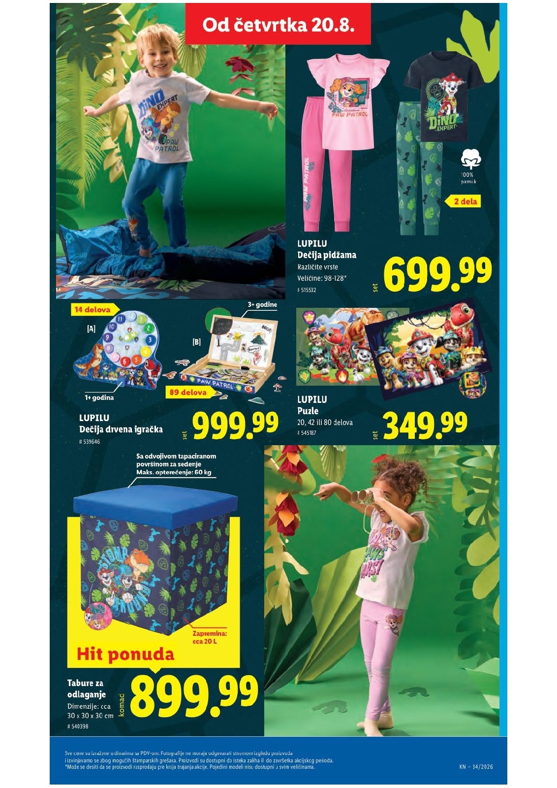Lidl katalog akcija strana 89 – važi od 20.8. do 26.8.2026.
