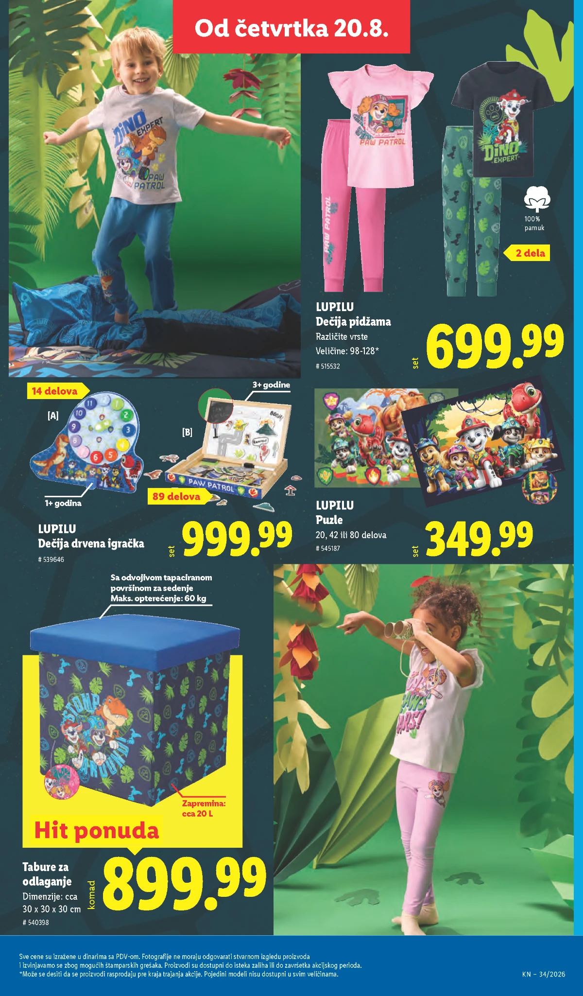 Lidl katalog akcija strana 89 – važi od 20.8. do 26.8.2026.