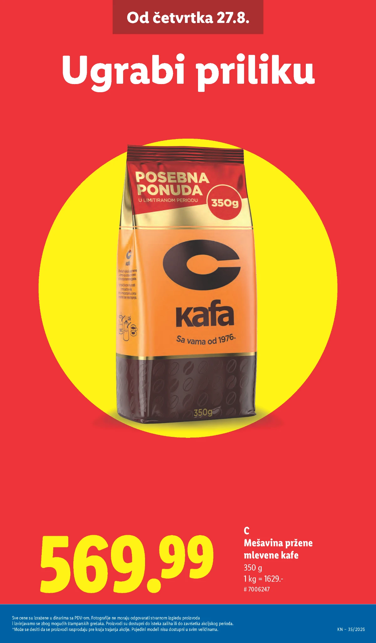 Lidl katalog akcija strana 9 – važi od 27.8. do 2.9.2026.