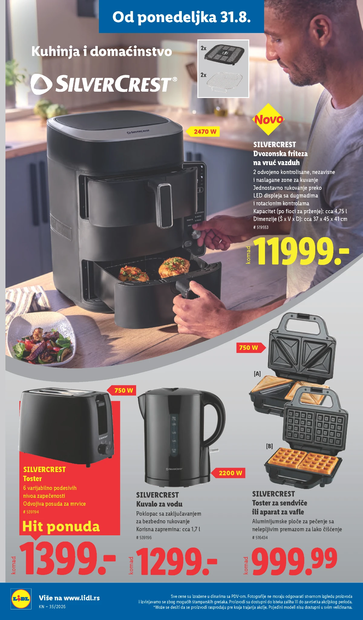 Lidl katalog akcija strana 90 – važi od 27.8. do 2.9.2026.