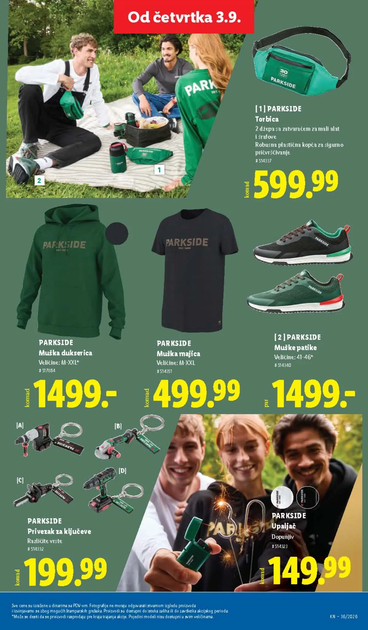 Lidl katalog akcija strana 91 – važi od 3.9. do 9.9.2026.