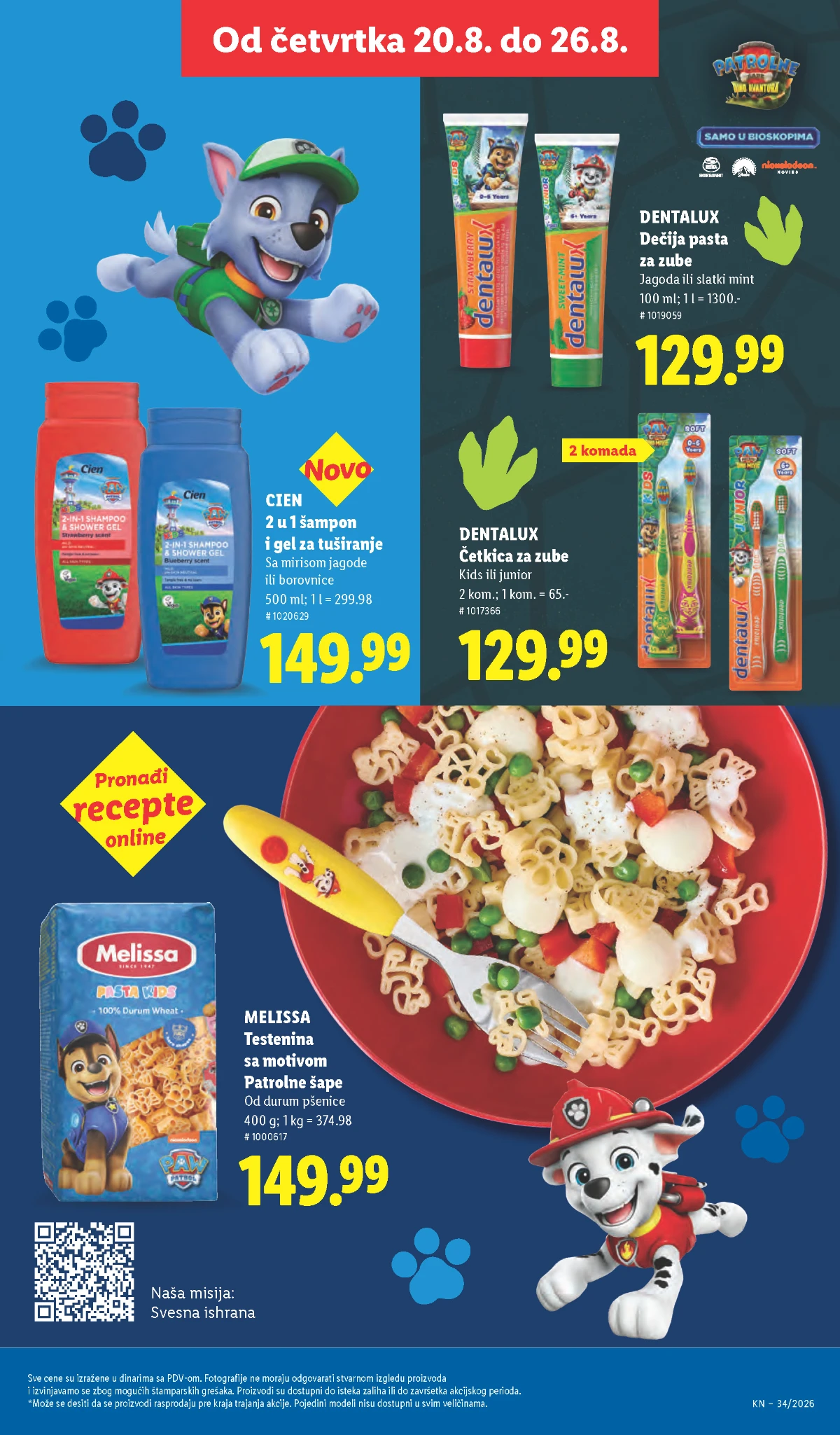 Lidl katalog akcija strana 93 – važi od 20.8. do 26.8.2026.