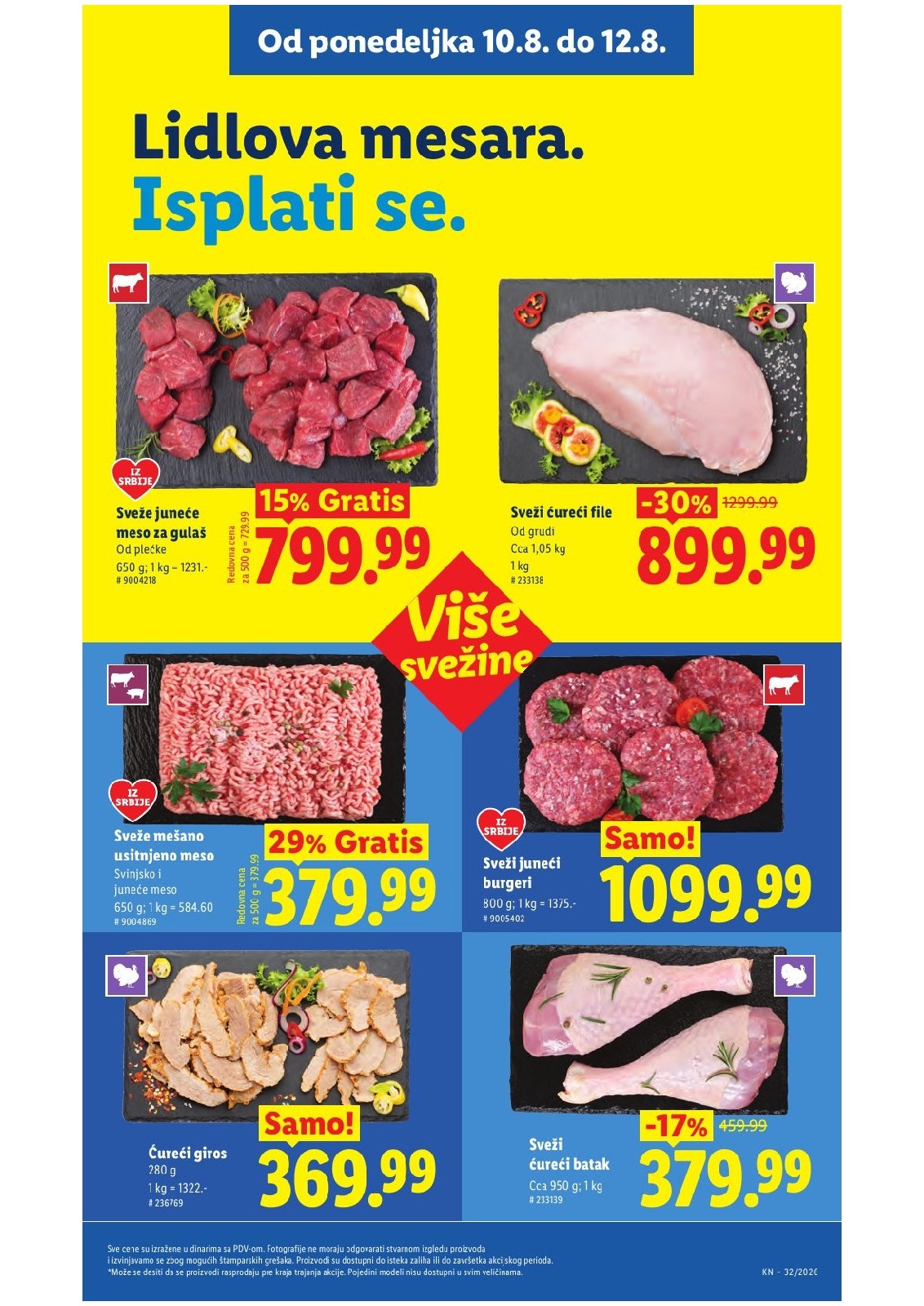 Lidl katalog akcija strana 93 – važi od 6.8. do 12.8.2026.