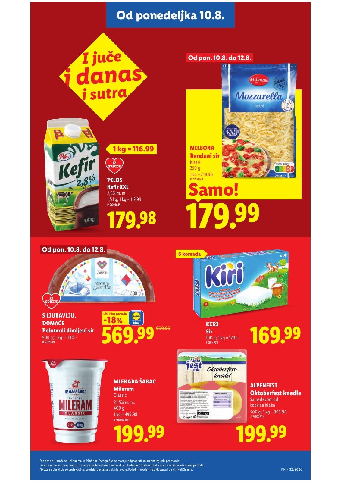 Lidl katalog akcija strana 95 – važi od 6.8. do 12.8.2026.