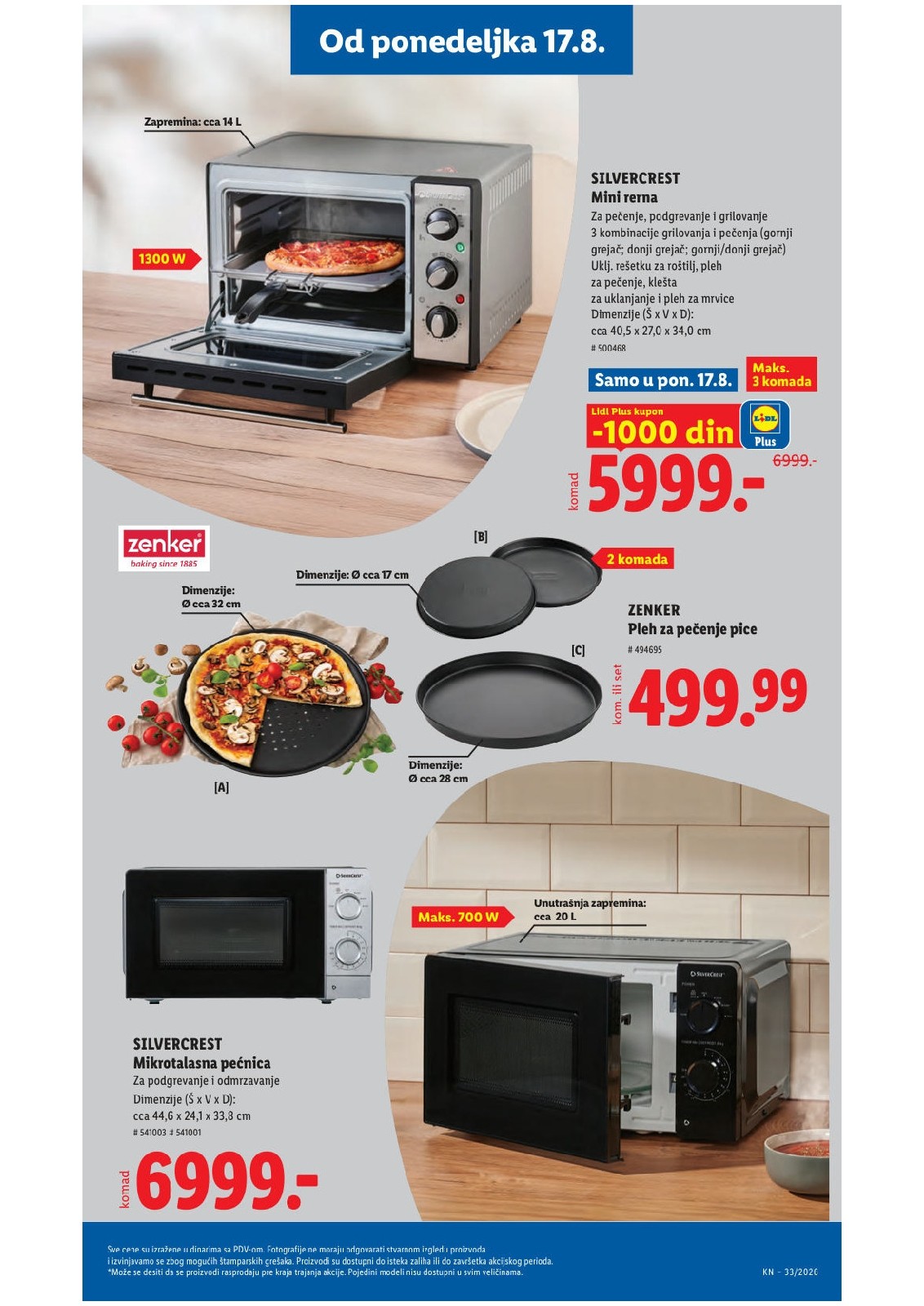 Lidl katalog akcija strana 95 – važi od 13.8. do 16.8.2026.
