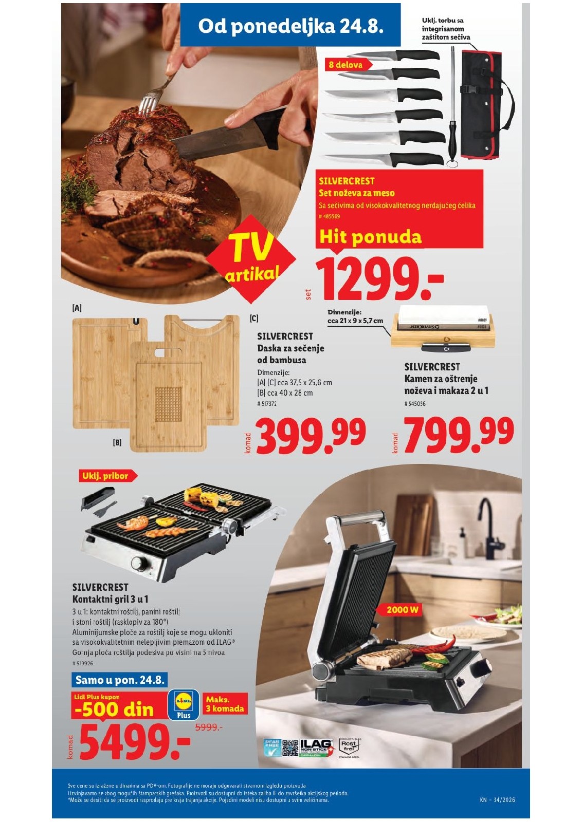 Lidl katalog akcija strana 95 – važi od 20.8. do 26.8.2026.