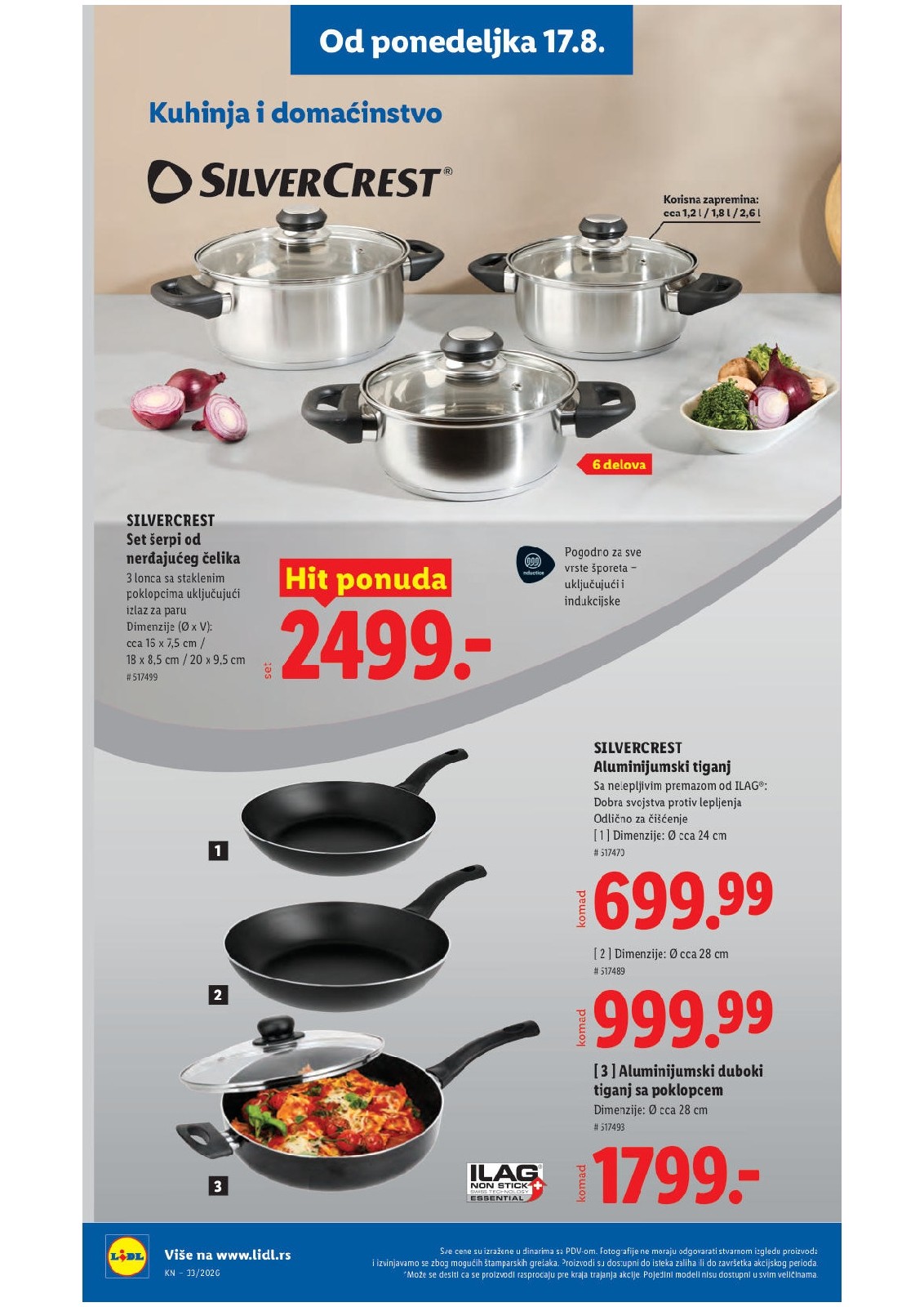 Lidl katalog akcija strana 96 – važi od 13.8. do 16.8.2026.