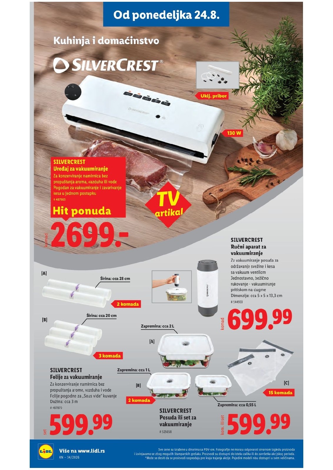 Lidl katalog akcija strana 96 – važi od 20.8. do 26.8.2026.