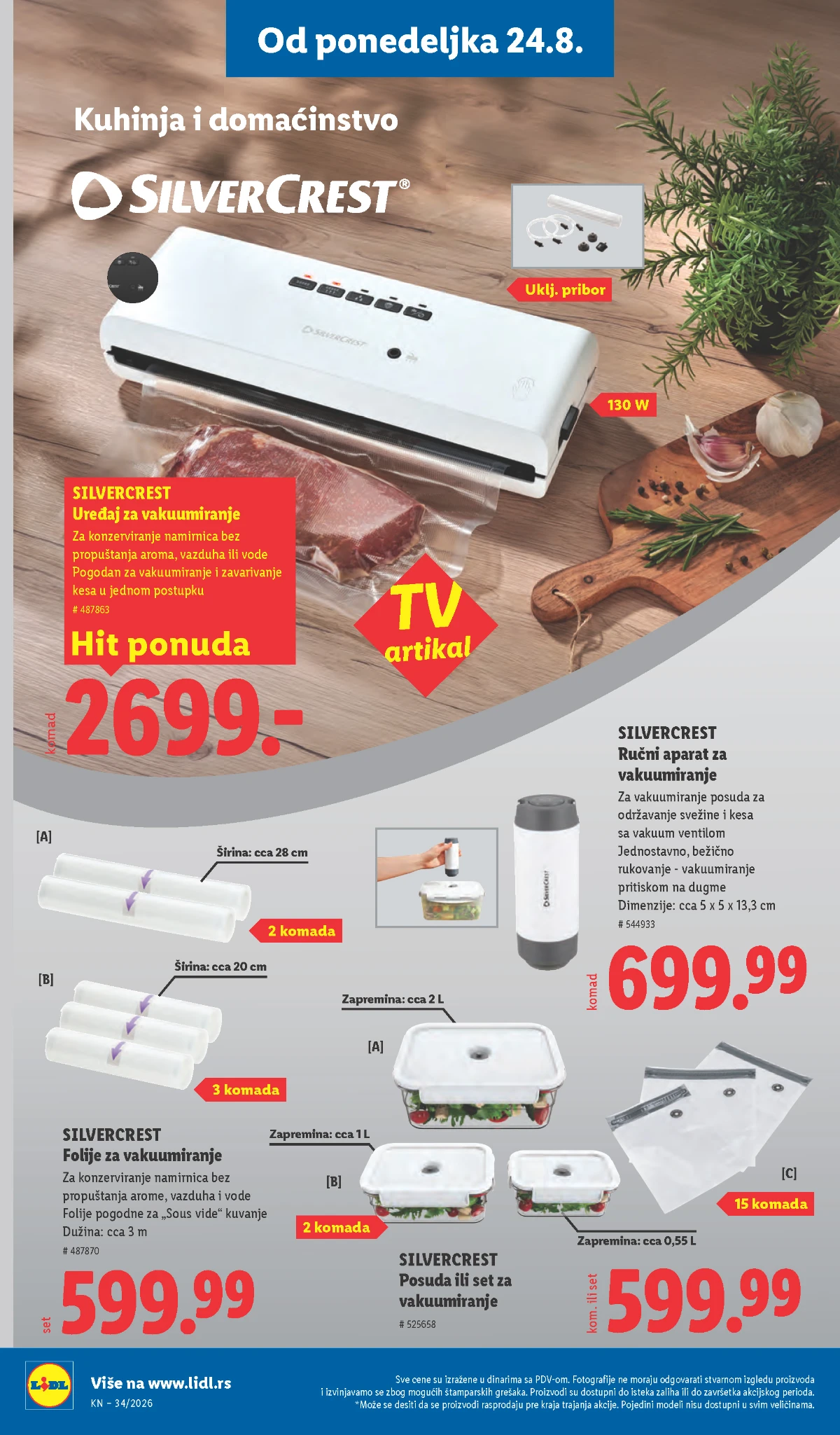 Lidl katalog akcija strana 96 – važi od 20.8. do 26.8.2026.