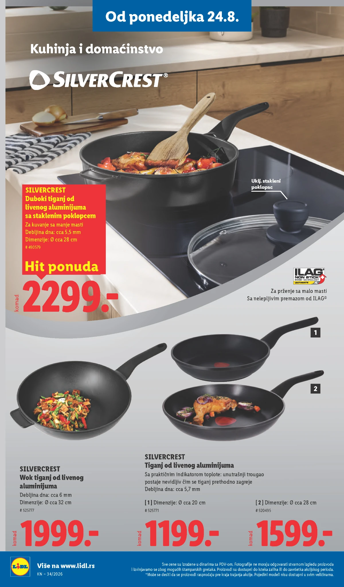 Lidl katalog akcija strana 98 – važi od 20.8. do 26.8.2026.