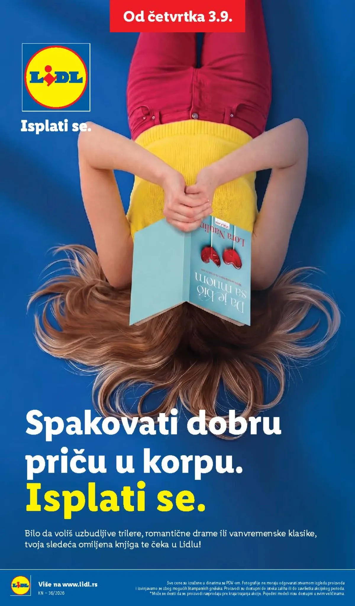 Lidl katalog akcija strana 98 – važi od 3.9. do 9.9.2026.