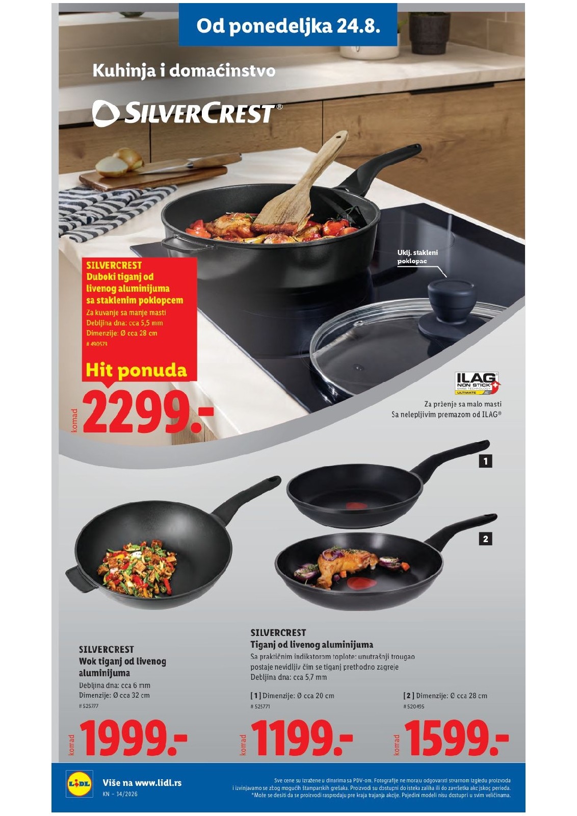 Lidl katalog akcija strana 98 – važi od 20.8. do 26.8.2026.
