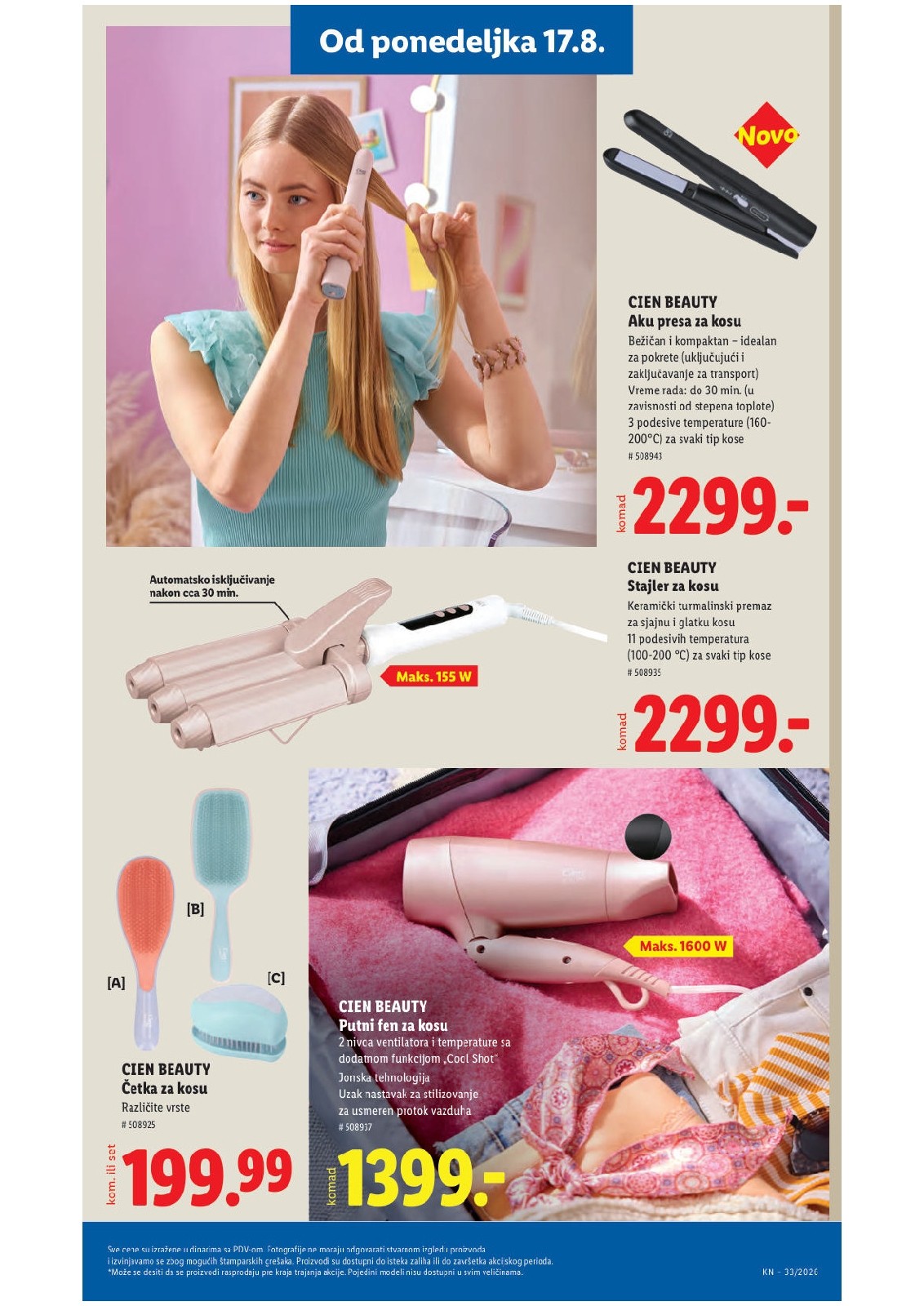 Lidl katalog akcija strana 99 – važi od 13.8. do 16.8.2026.