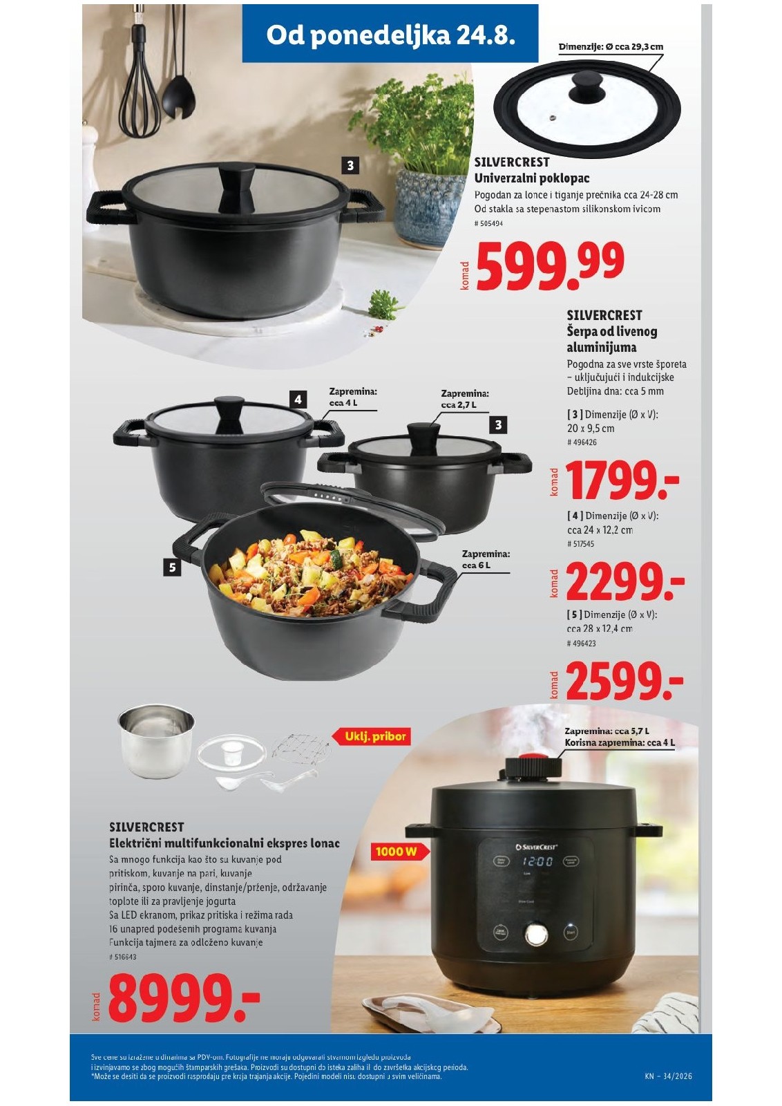 Lidl katalog akcija strana 99 – važi od 20.8. do 26.8.2026.